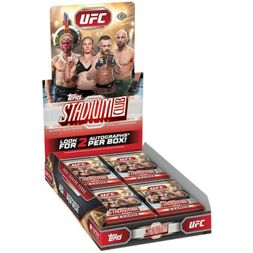 2026 Topps Stadium Club UFC Hobby 12-Box Case | Presell (Ships Sealed Only)