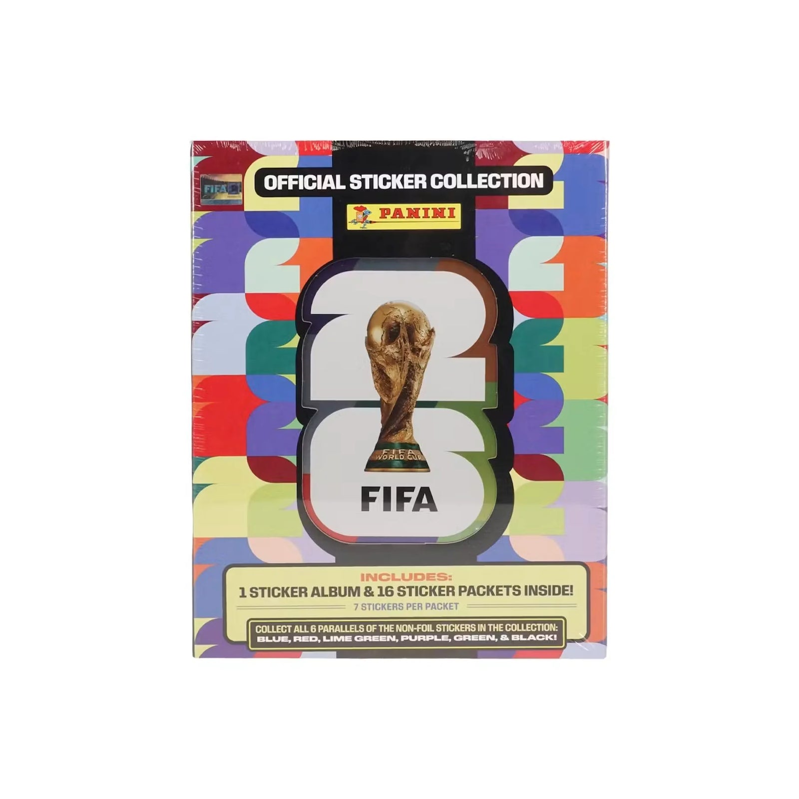 2026 Panini FIFA World Cup Soccer Sticker 12-Tin Case (Ships Sealed Only)