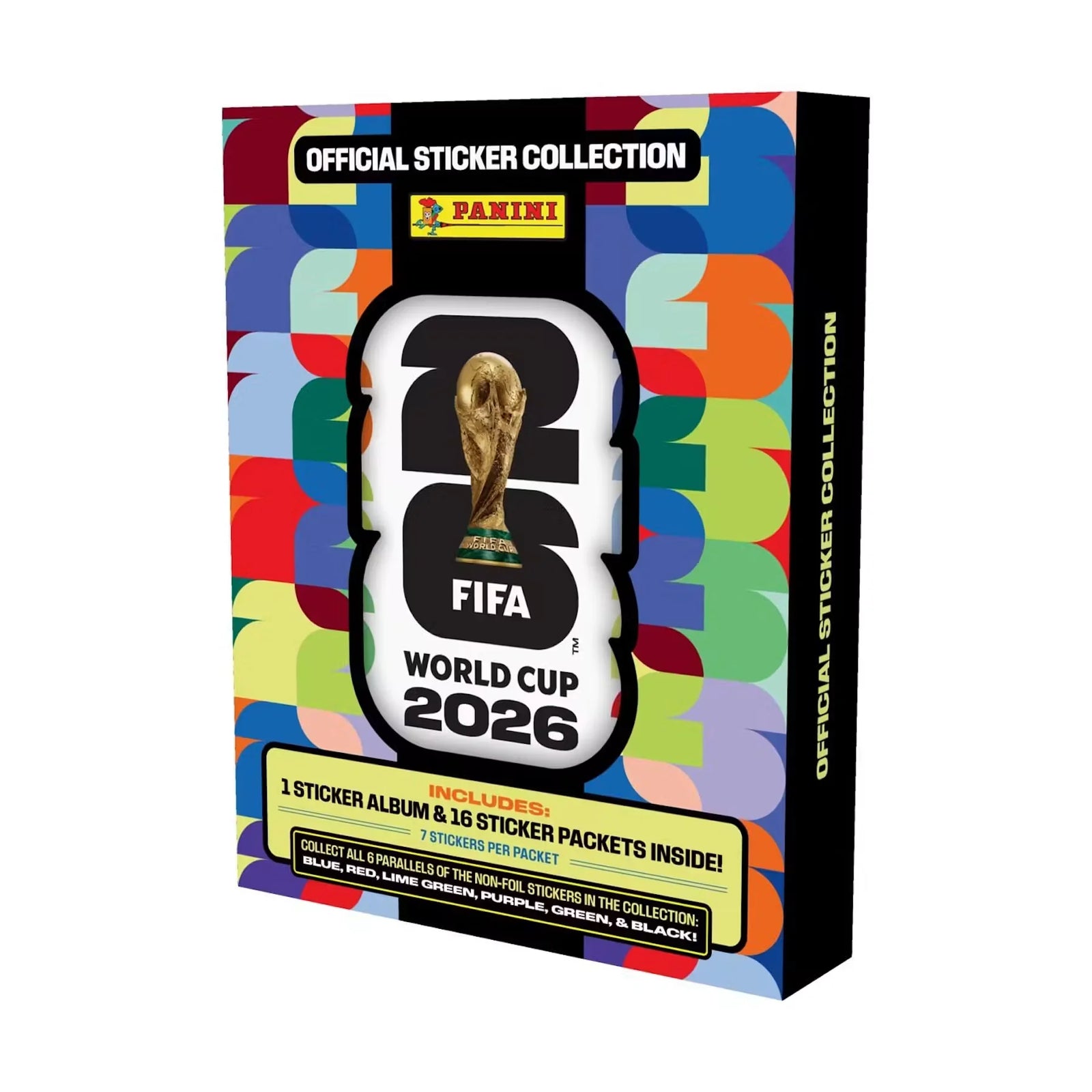 2026 Panini FIFA World Cup Soccer Sticker 12-Tin Case (Ships Sealed Only)