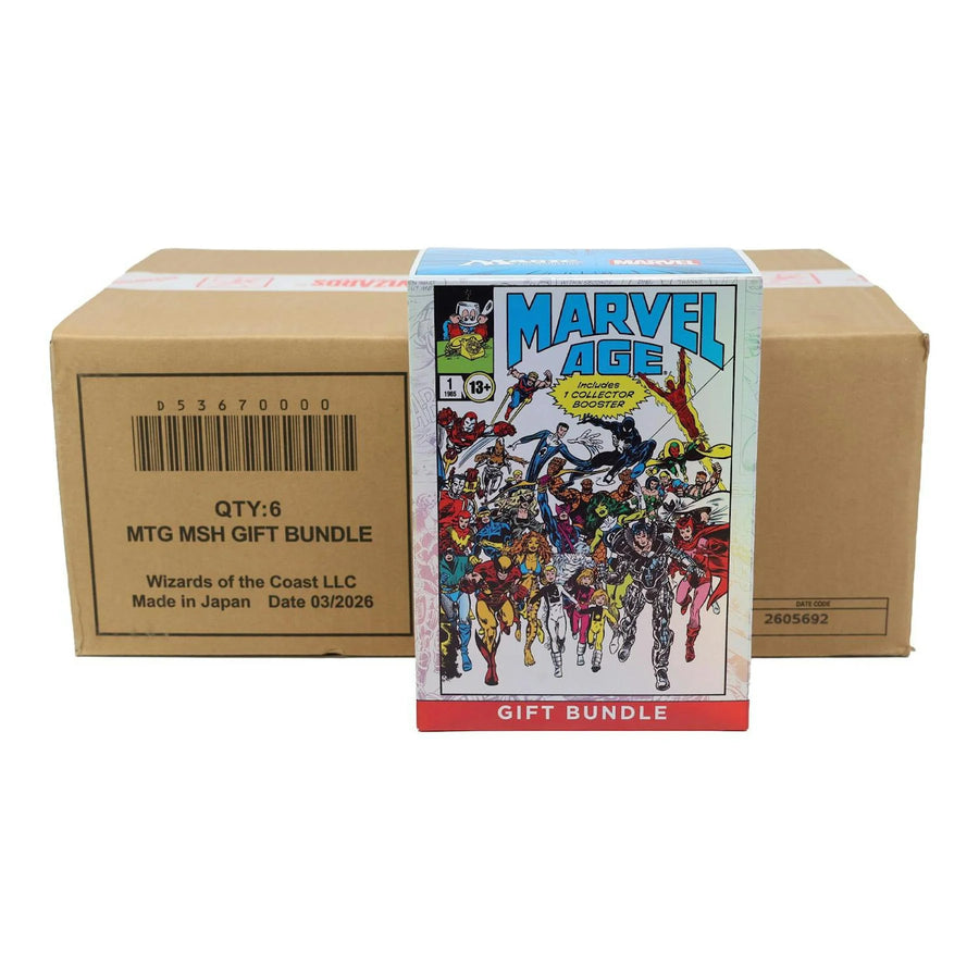 Magic the Gathering Marvel Super Heroes 6-Box Case | Sealed Product (Ships Sealed Only)