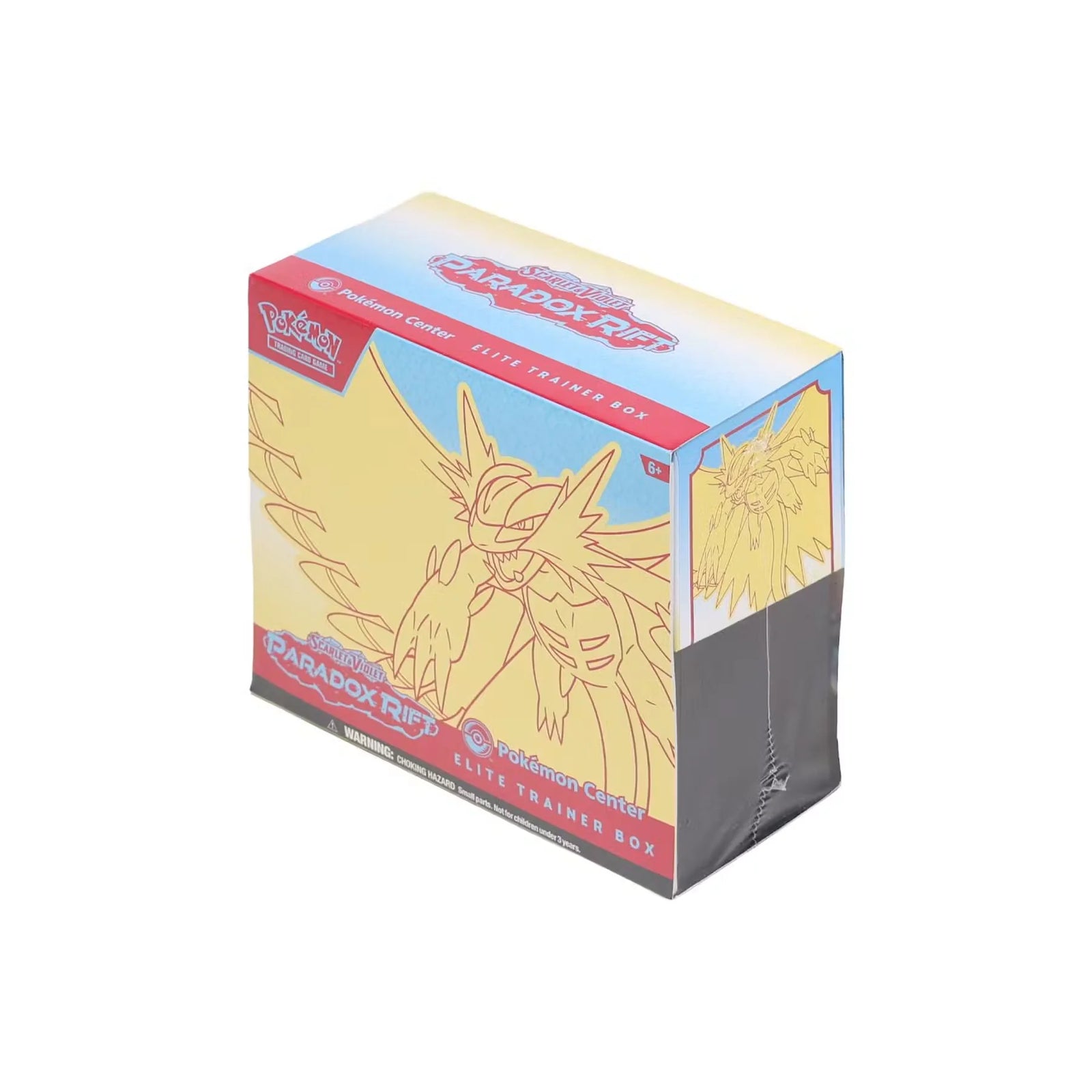 Pokemon Scarlet & Violet Paradox Rift Roaring Moon Elite Trainer 4-Box Case (Ships Sealed Only)