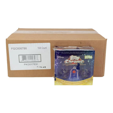 2026 Topps Disney Chrome Sapphire Edition 10-Box Case | Presell (Ships Sealed Only)