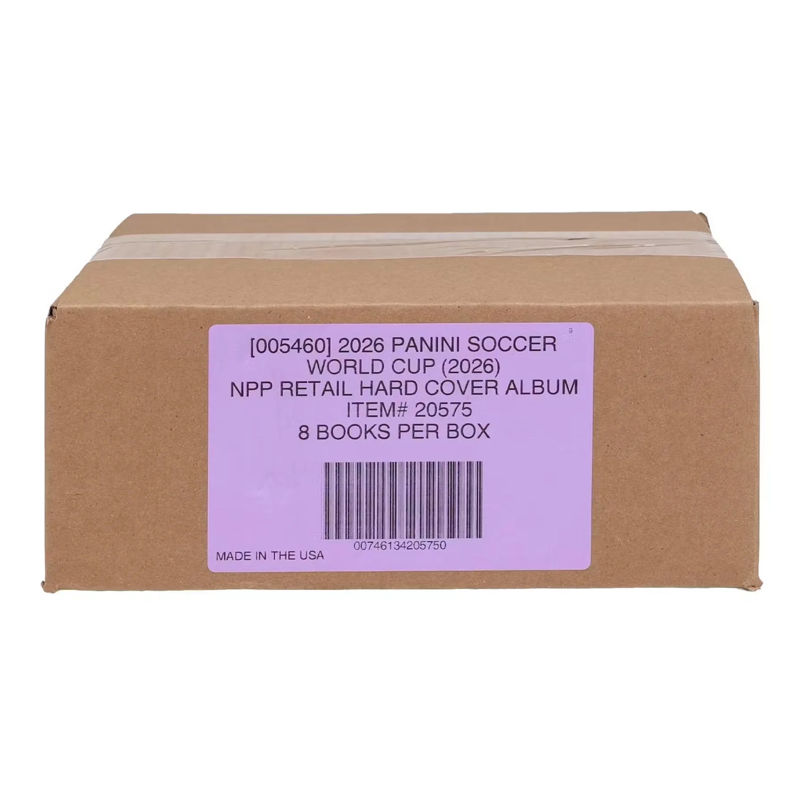 2026 Panini FIFA World Cup Soccer Sticker Album Case | 8 Hard Cover Albums (Ships Sealed Only)
