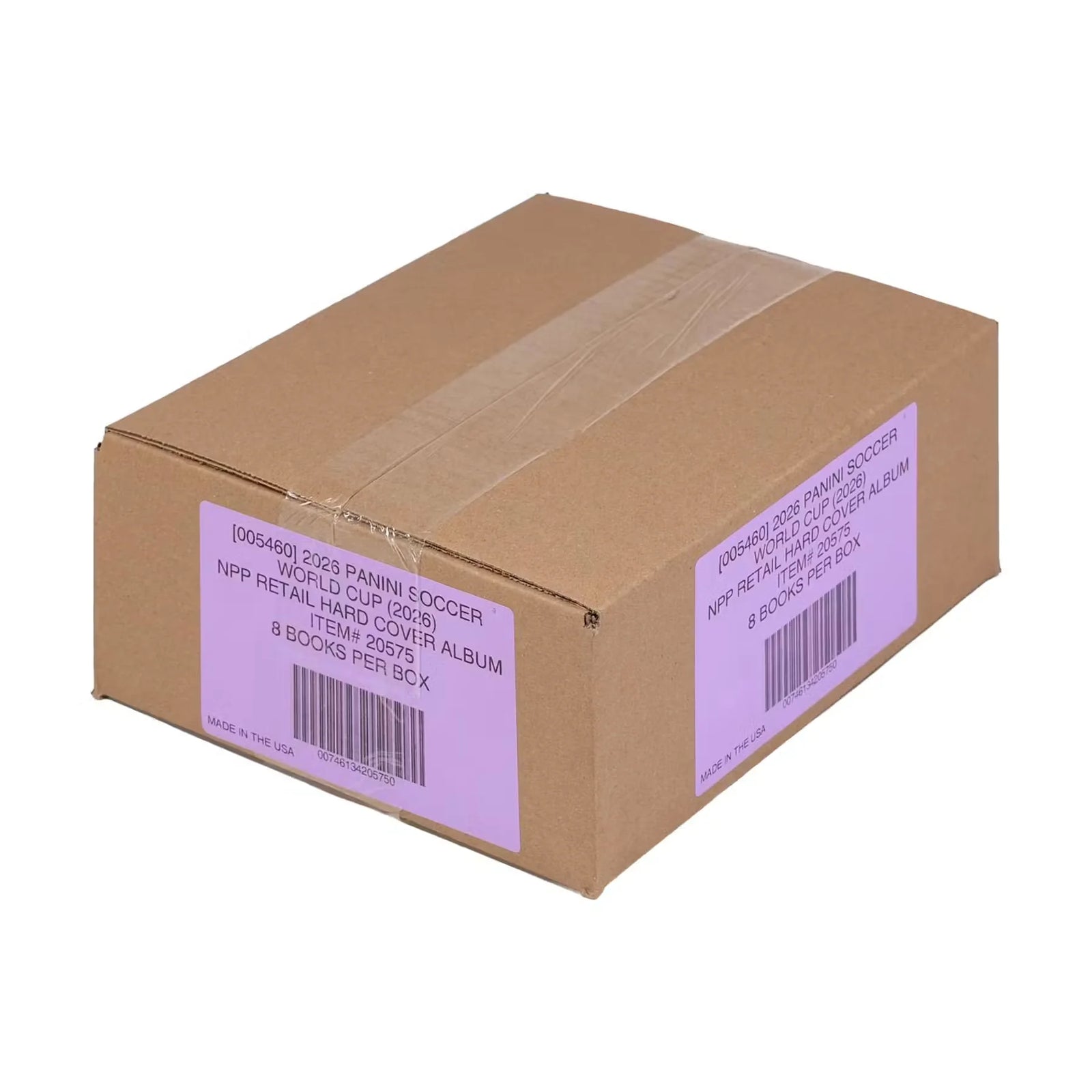 2026 Panini FIFA World Cup Soccer Sticker Album Case | 8 Hard Cover Albums (Ships Sealed Only)