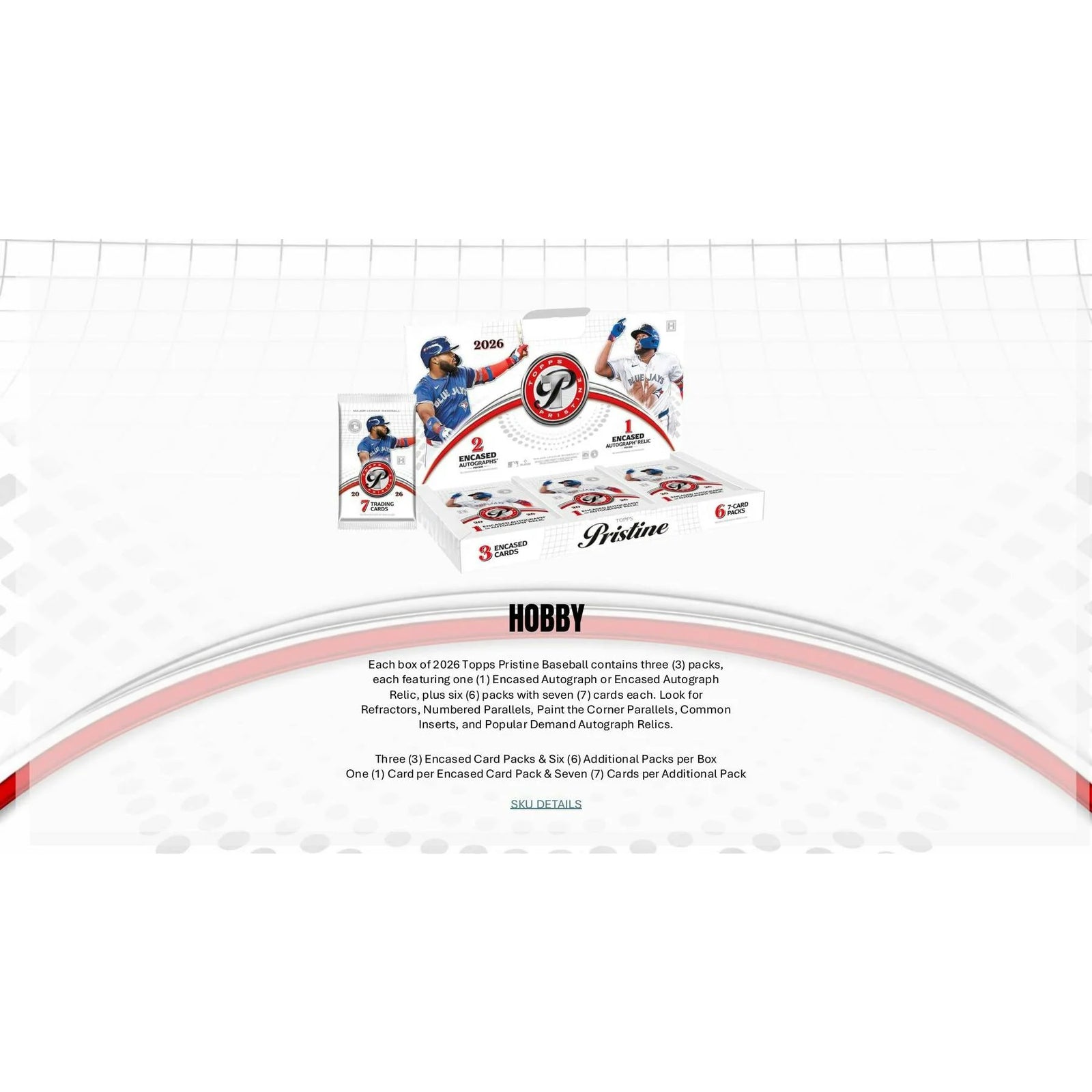2026 Topps Pristine Baseball Hobby 6-Box Case | Presell (Ships Sealed Only)