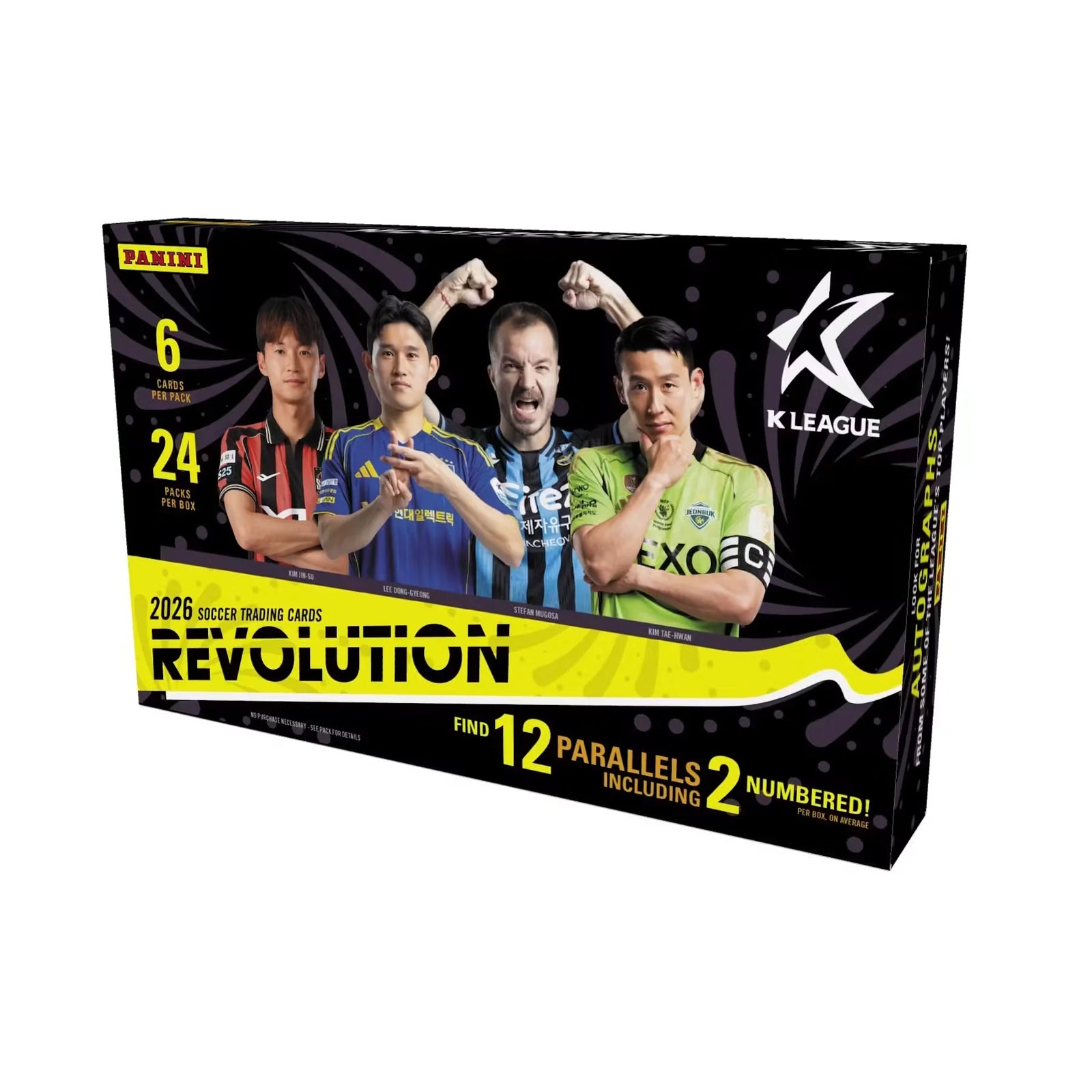 2026 Panini Revolution K League Soccer Hobby 8-Box Case (Ships Sealed Only)