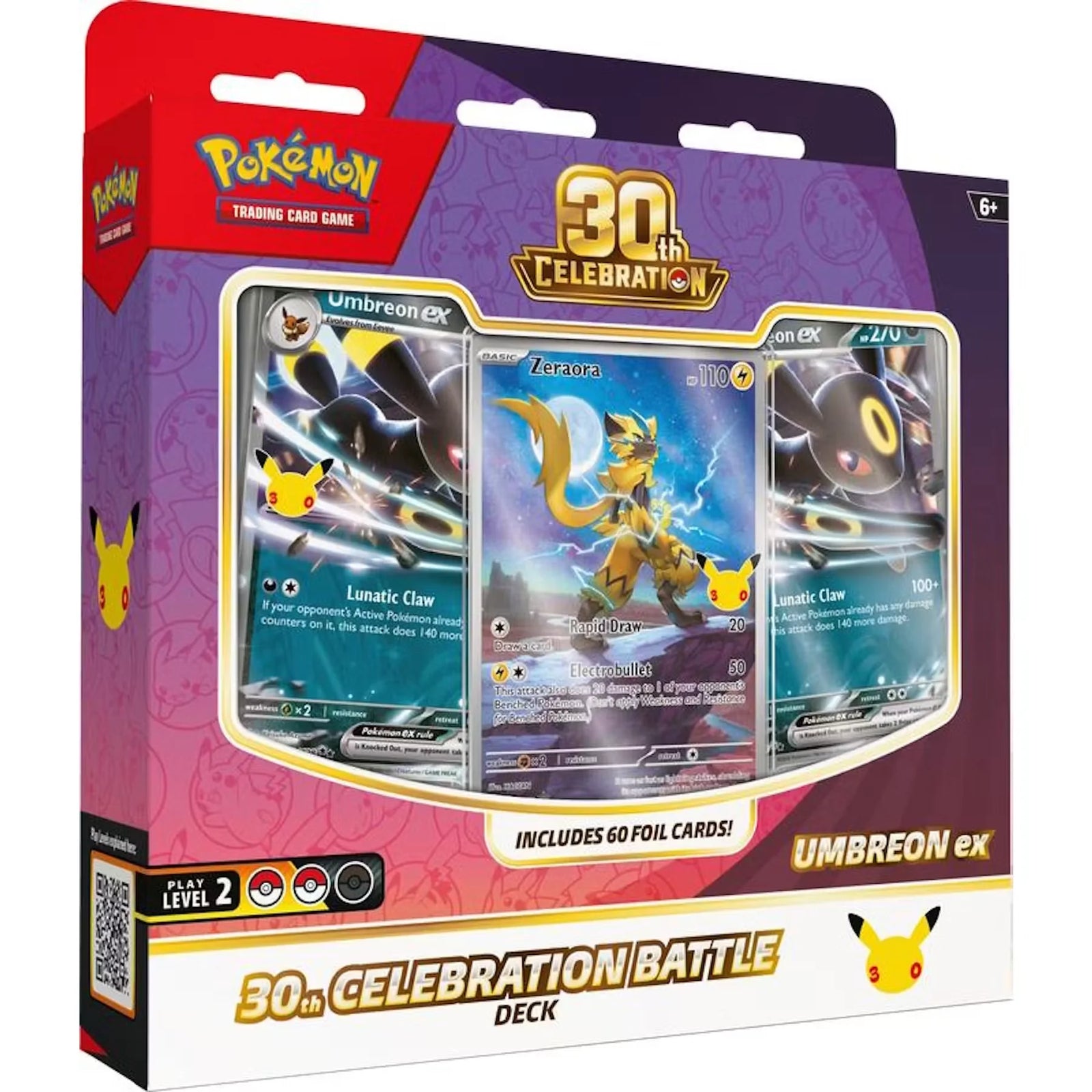 Pokemon 30th Celebration Battle 6-Deck Case | Sealed (Ships Sealed Only)