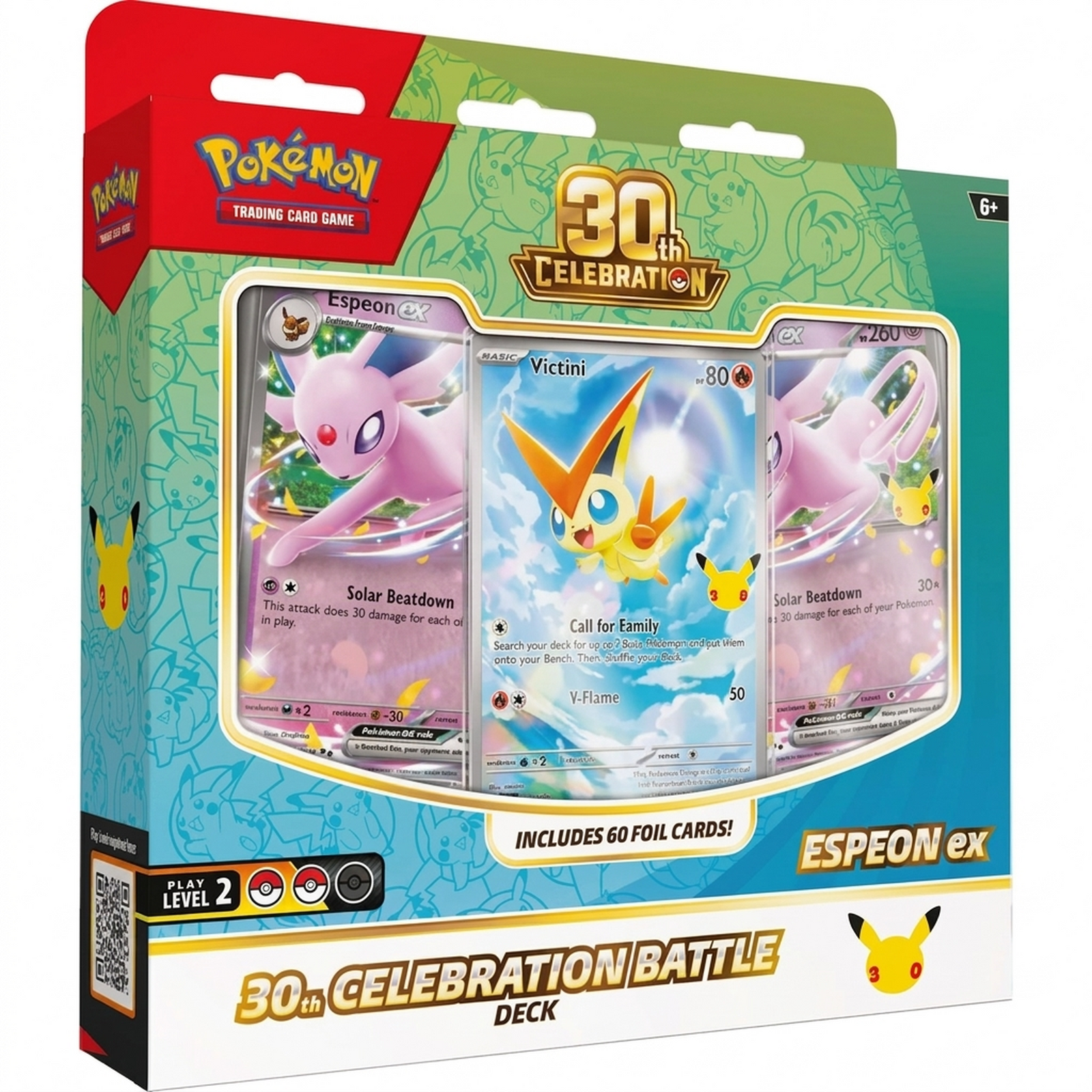 Pokemon 30th Celebration Battle 6-Deck Case | Sealed (Ships Sealed Only)
