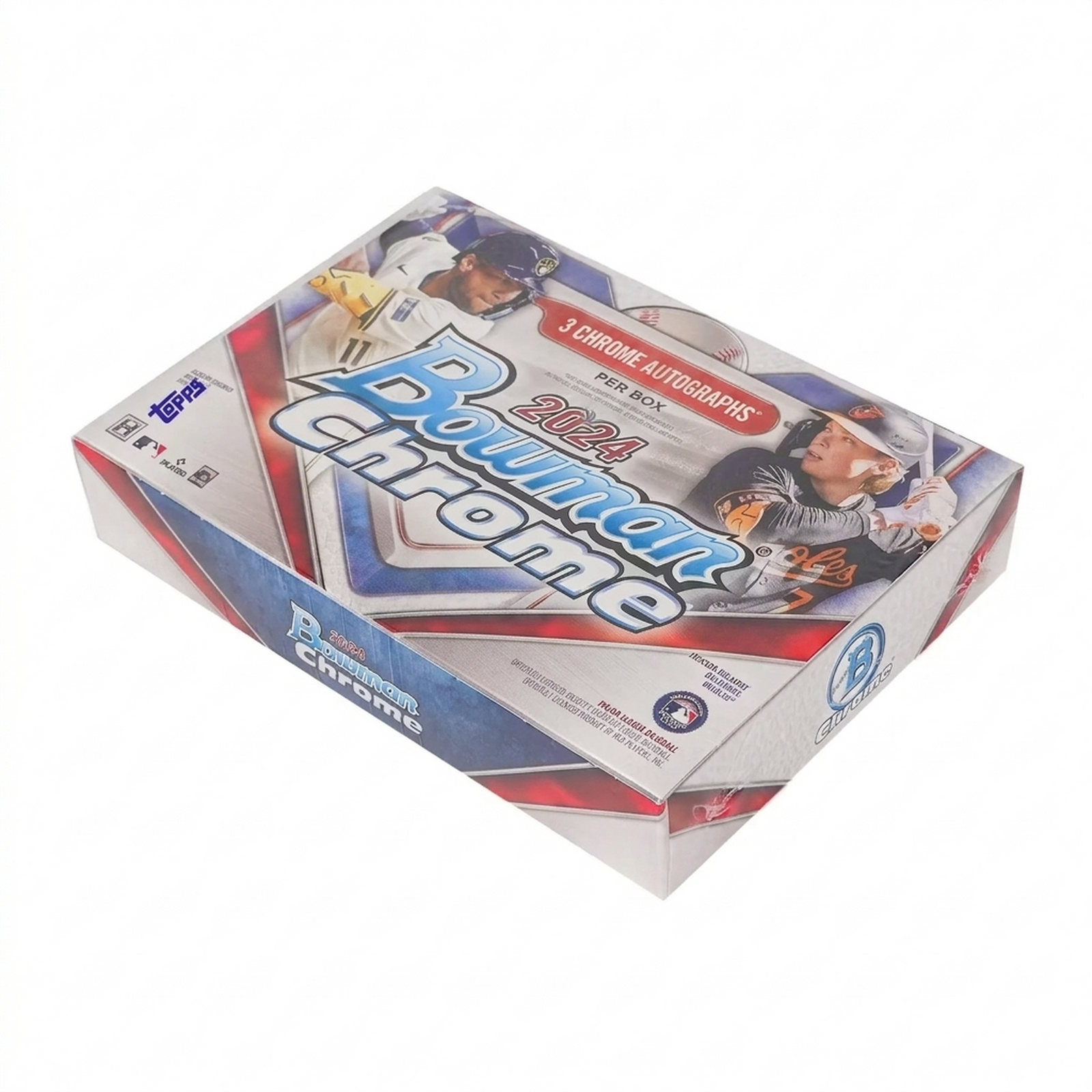 2024 Bowman Chrome Baseball HTA Choice 12-Box Case (Ships Sealed Only) - D