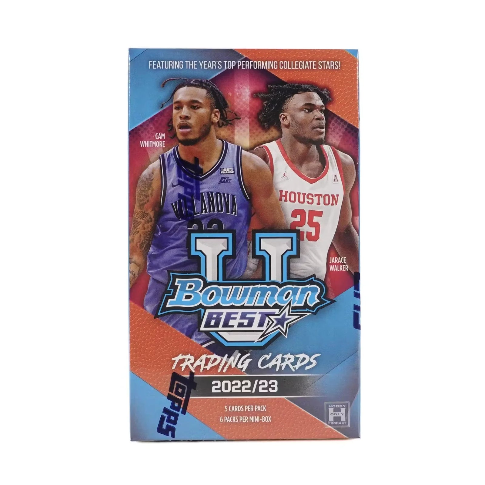 2022-23 Bowman University's Best Basketball Hobby 8-Box Case (Ships Sealed Only)
