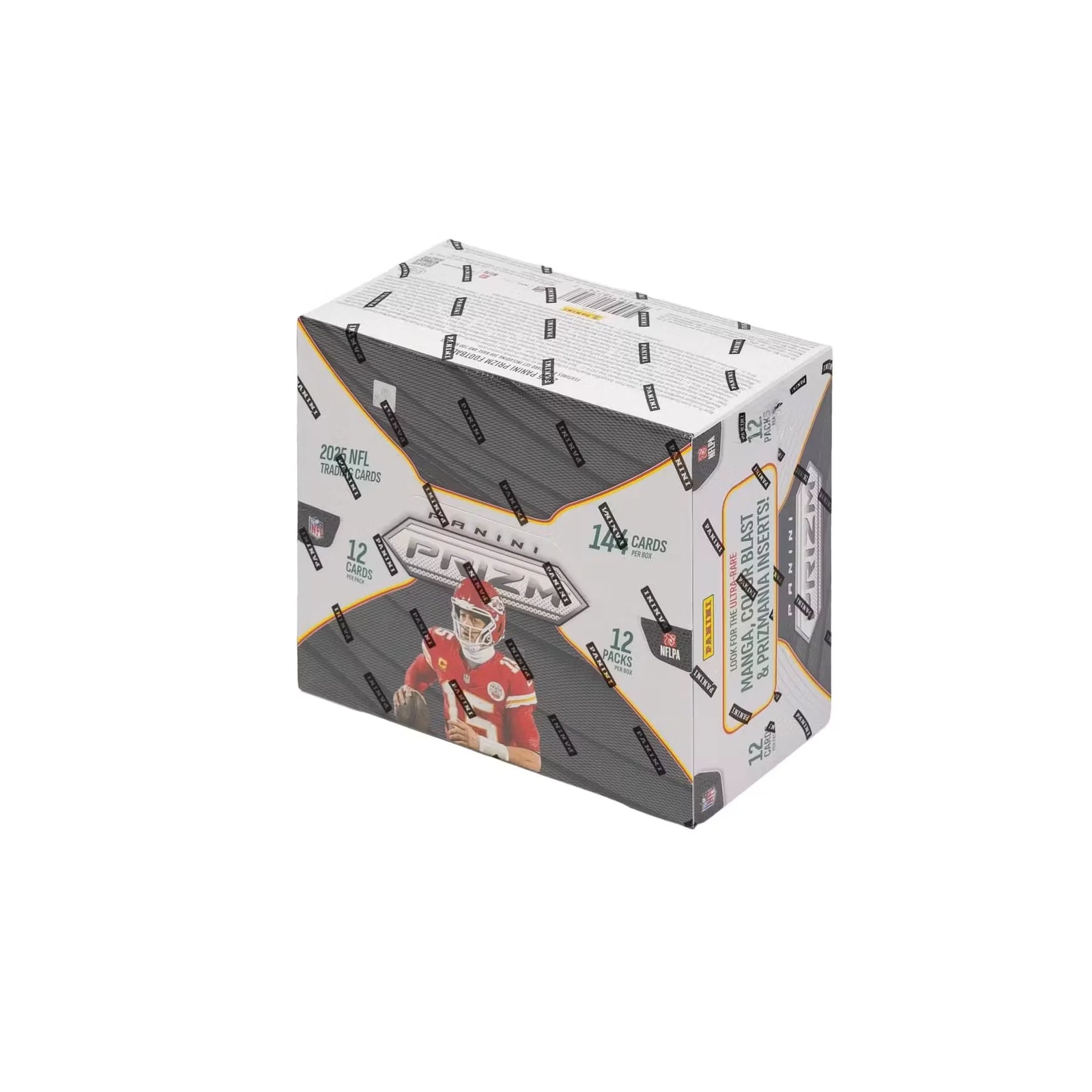 2025 Panini Prizm Football Hobby 12-Box Case (Ships Sealed Only)