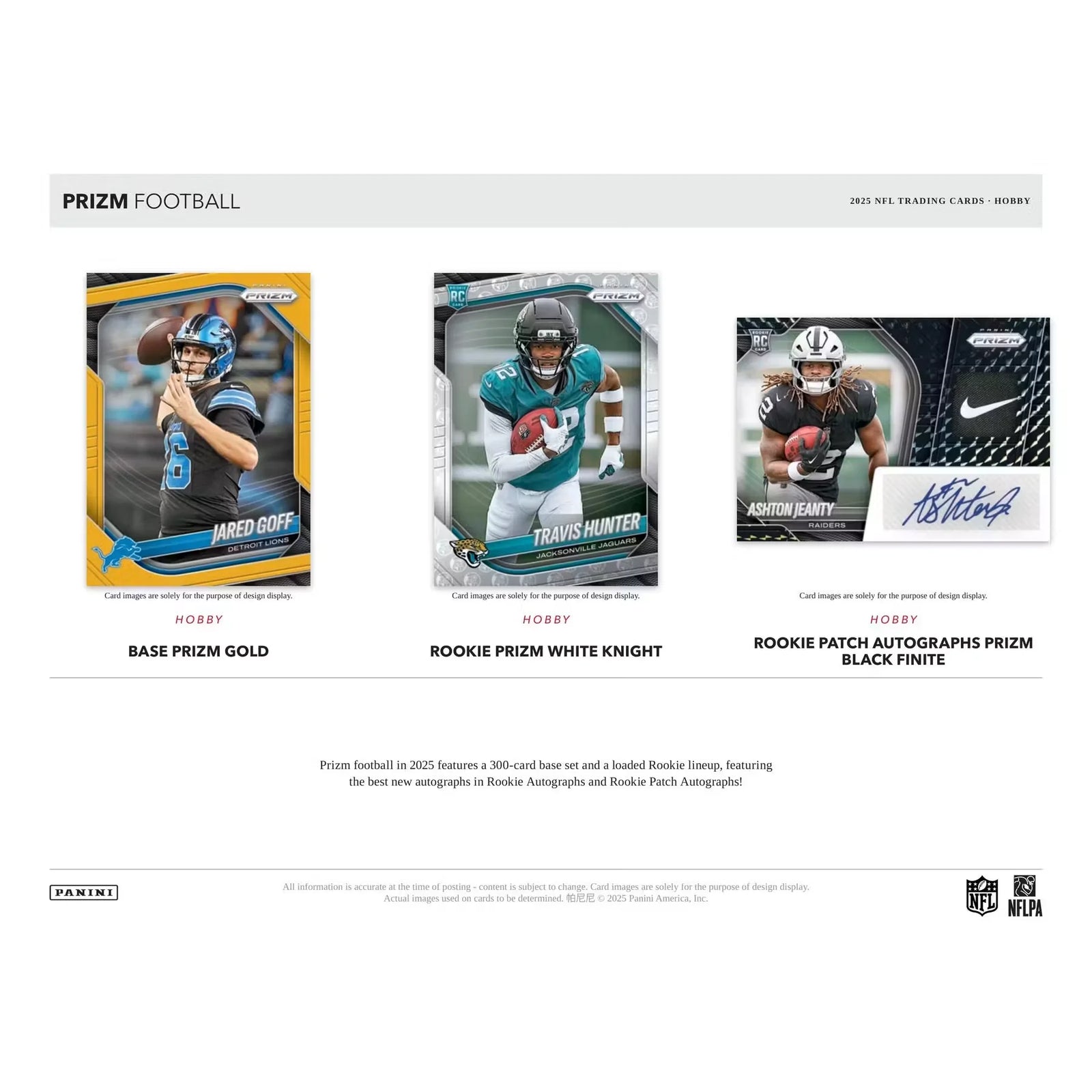2025 Panini Prizm Football Hobby 12-Box Case (Ships Sealed Only)