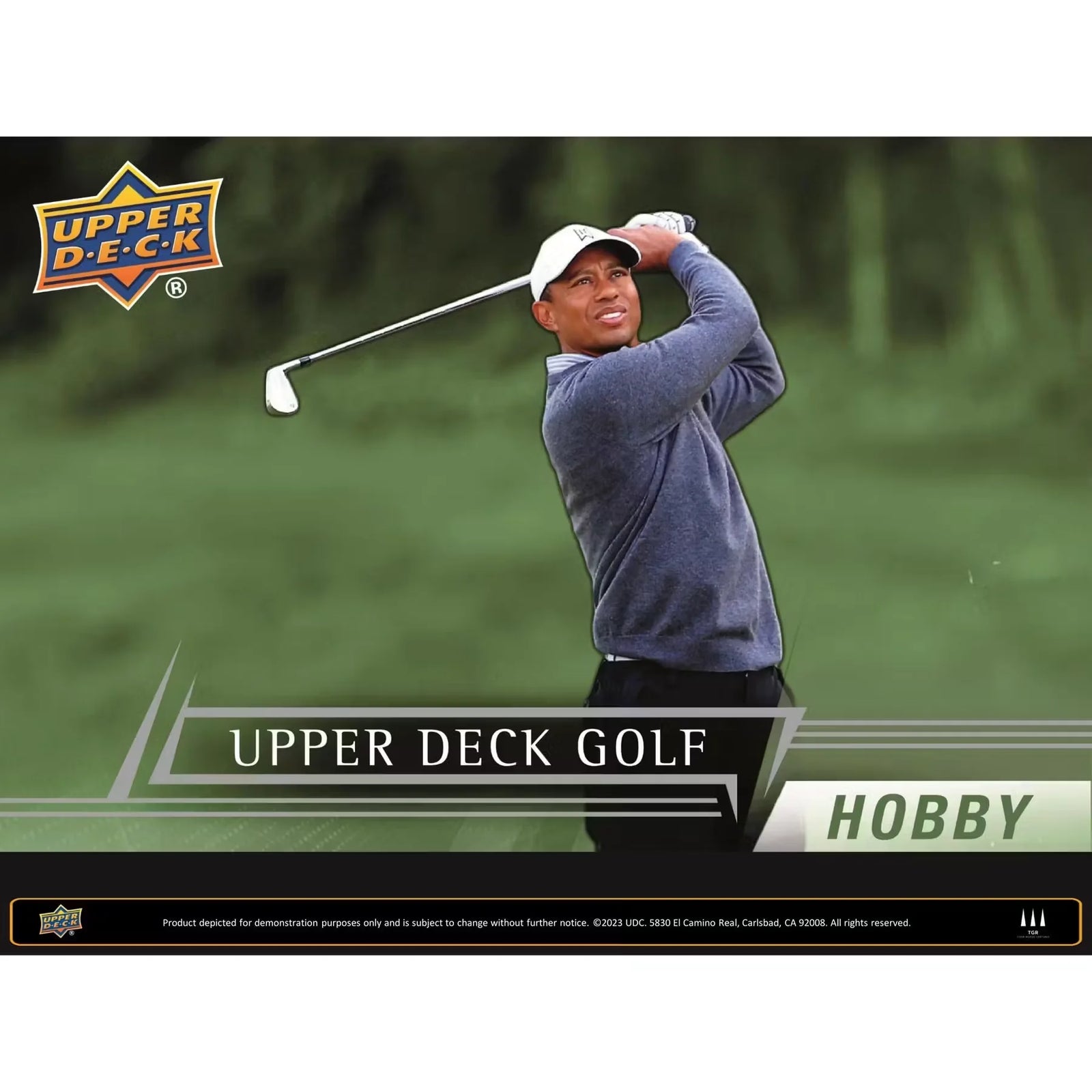 2024 Upper Deck Golf Hobby 12-Box Case (Ships Sealed Only)