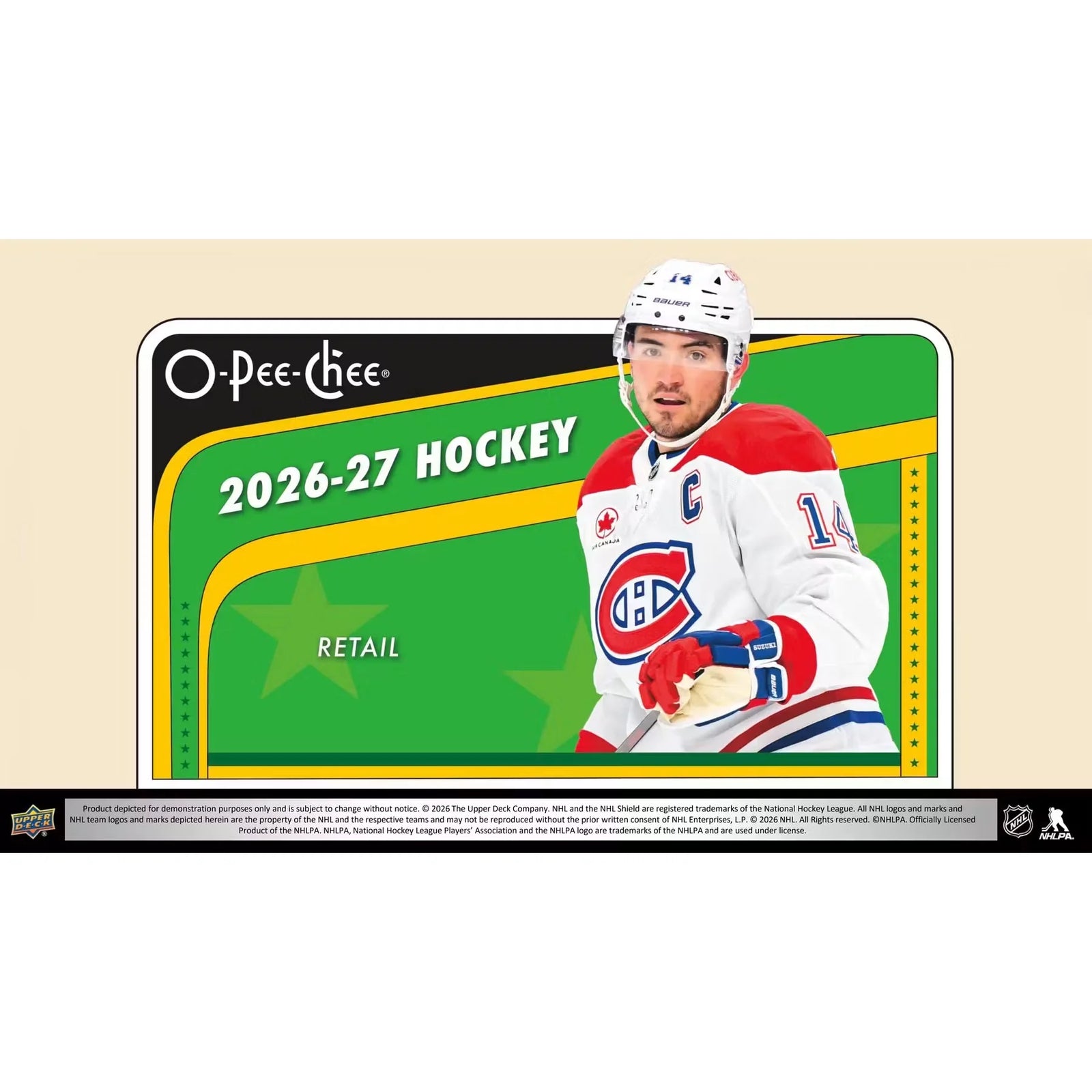 2026-27 Upper Deck O-Pee-Chee Hockey Blaster 20-Box Case | Presell (Ships Sealed Only)