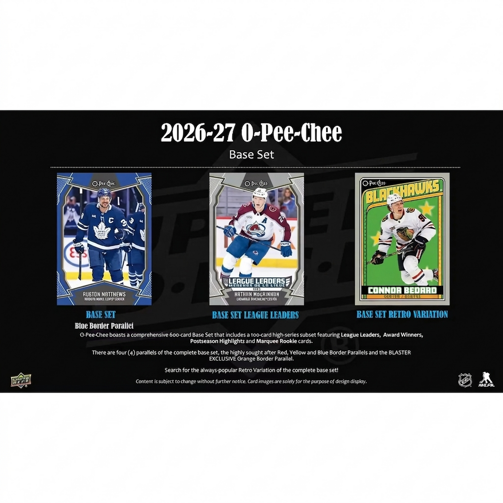 2026-27 Upper Deck O-Pee-Chee Hockey Blaster 20-Box Case | Presell (Ships Sealed Only)
