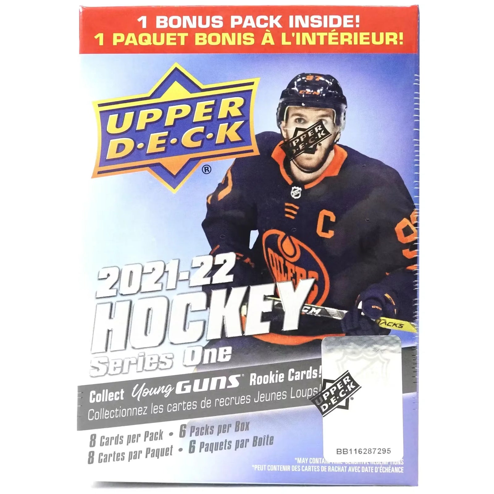 2021-22 Upper Deck Series 1 Hockey Blaster 20-Box Case (Ships Sealed Only)