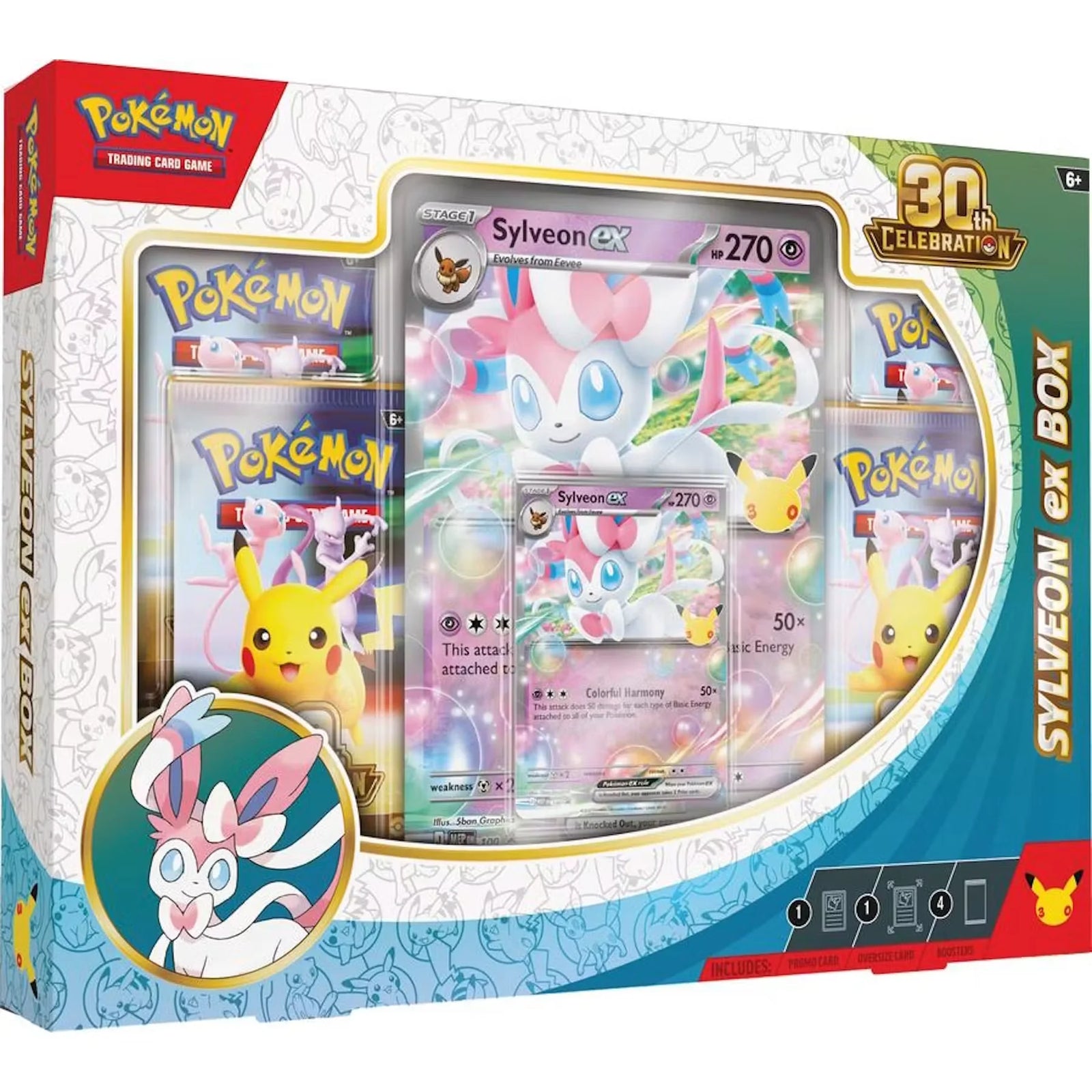 Pokemon 30th Celebration ex 6-Box Case | Sealed (Ships Sealed Only)