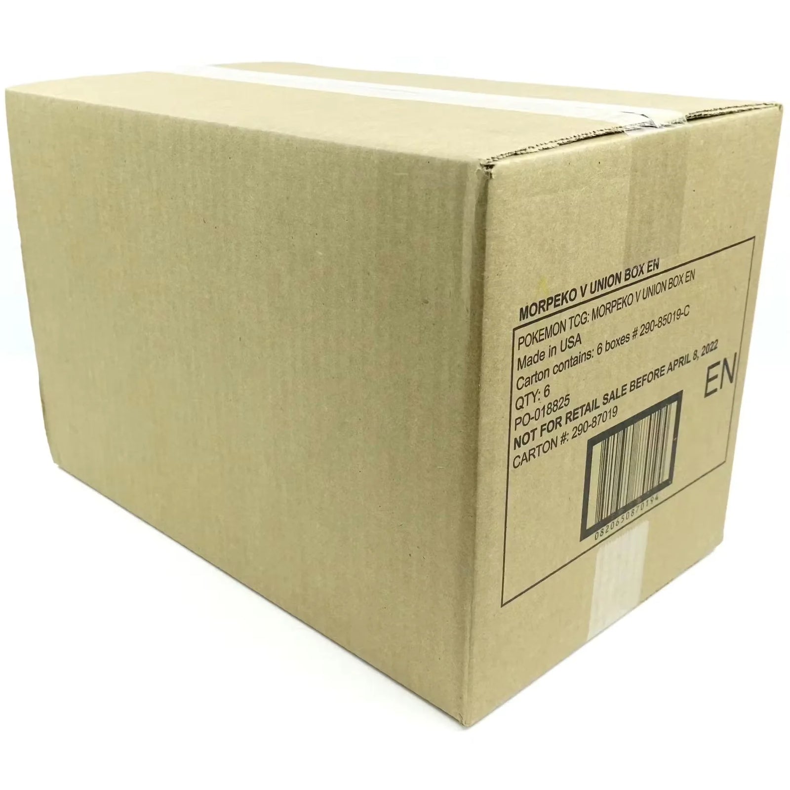 Pokemon Morpeko V-UNION Special Collection 6-Box Case | Sealed (Ships Sealed Only)