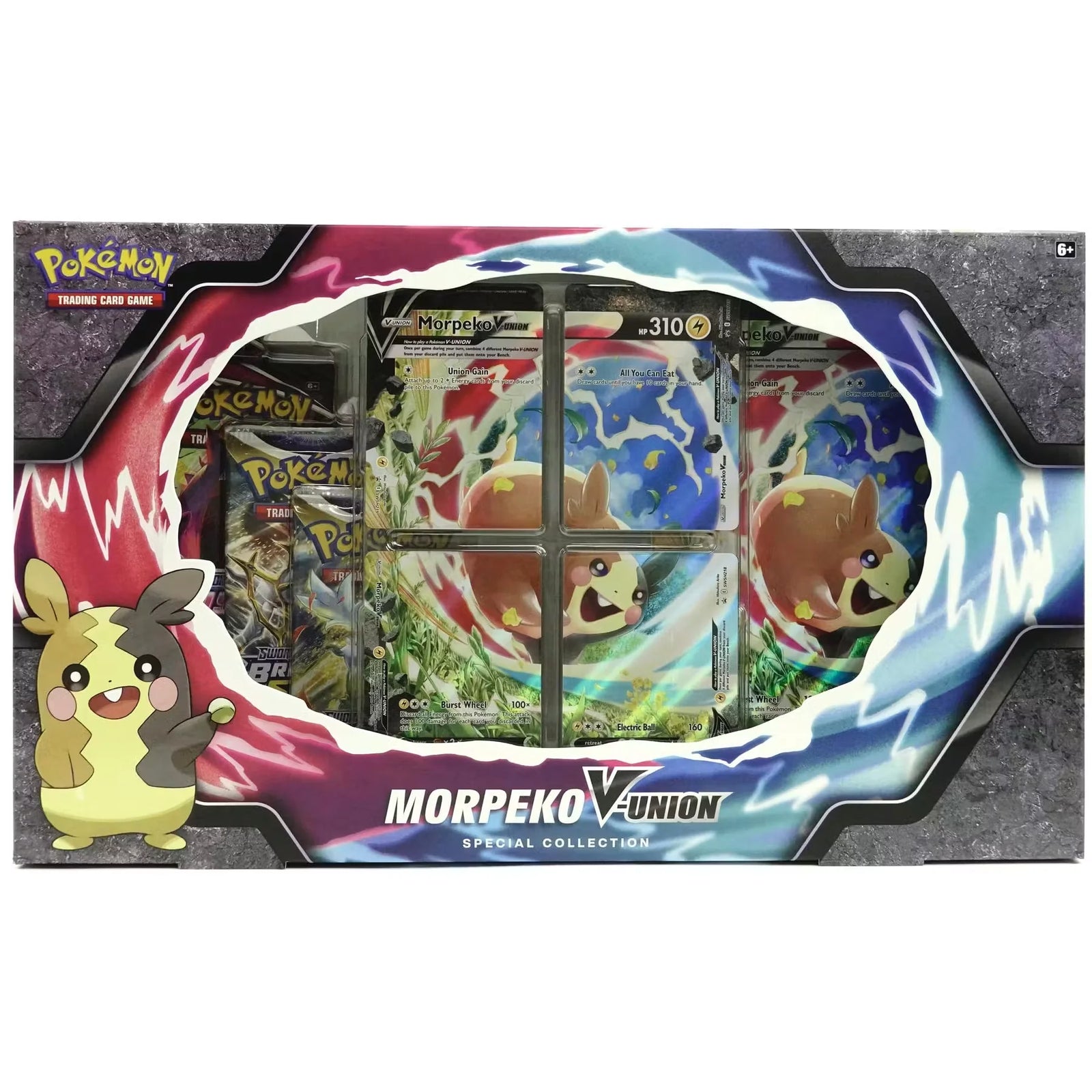 Pokemon Morpeko V-UNION Special Collection 6-Box Case | Sealed (Ships Sealed Only)