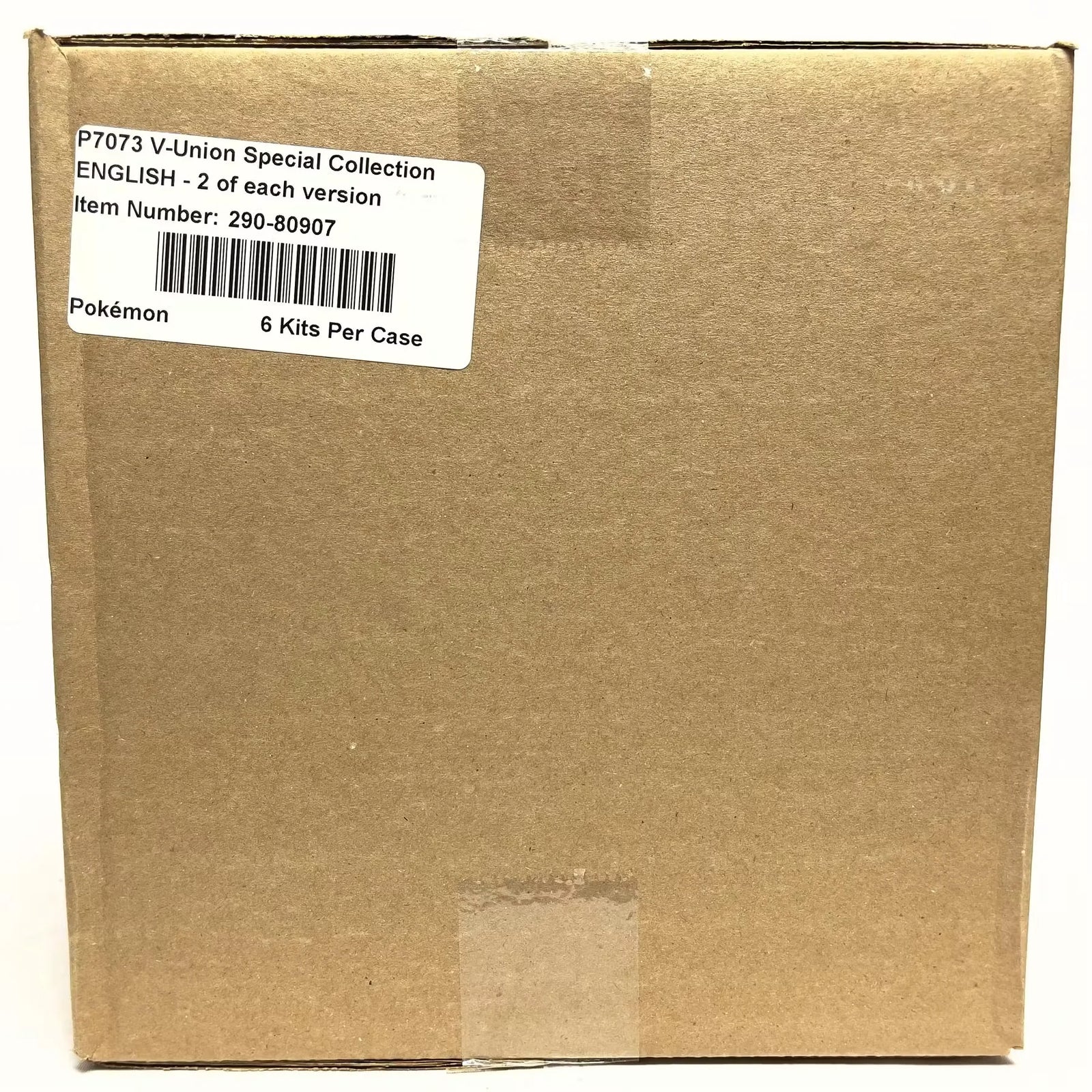 Pokemon V-Union 6-Box Case | 2021 Sealed Release (Ships Sealed Only)