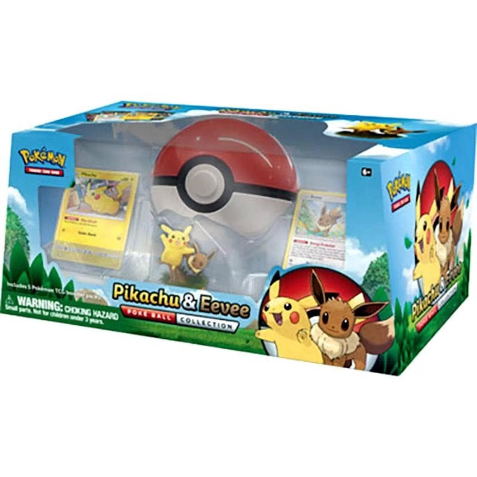 Pokemon Pikachu & Eevee Poke Ball Collection | 2-Box Sealed Case (Ships Sealed Only)