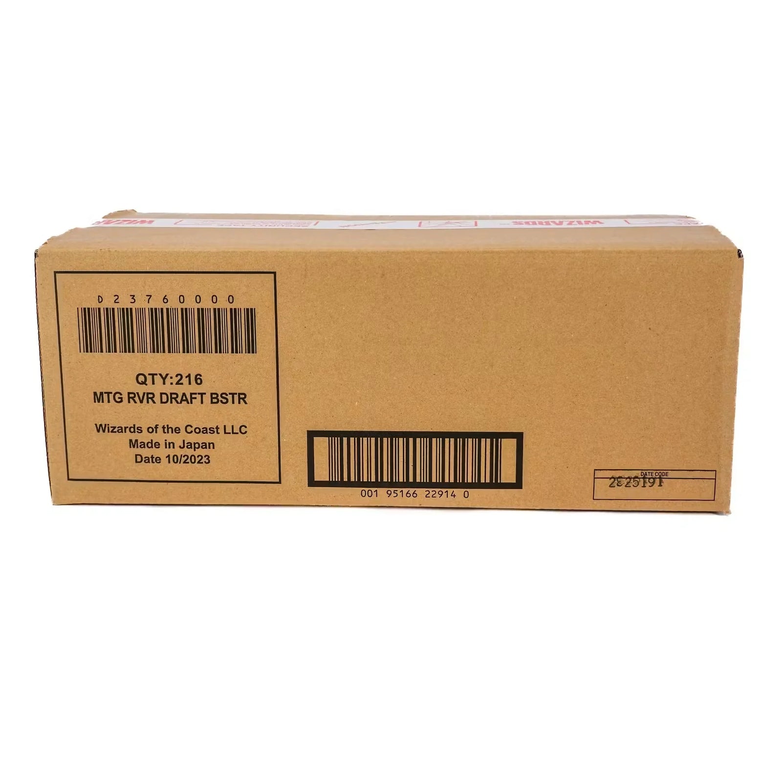 Magic the Gathering Ravnica Remastered Draft Booster 6-Box Case (Ships Sealed Only)