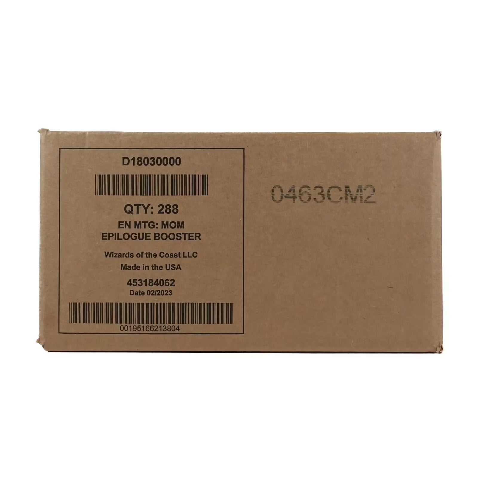 Magic the Gathering March of the Machine: The Aftermath Epilogue Booster 12-Box Case | Sea (Ships Sealed Only)