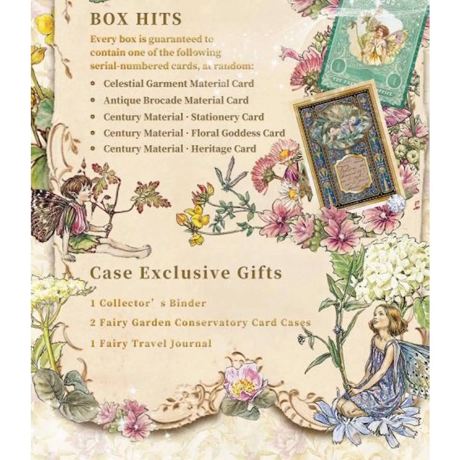 2026 Minjit Flower Fairies II Heritage Hobby 12-Box Case