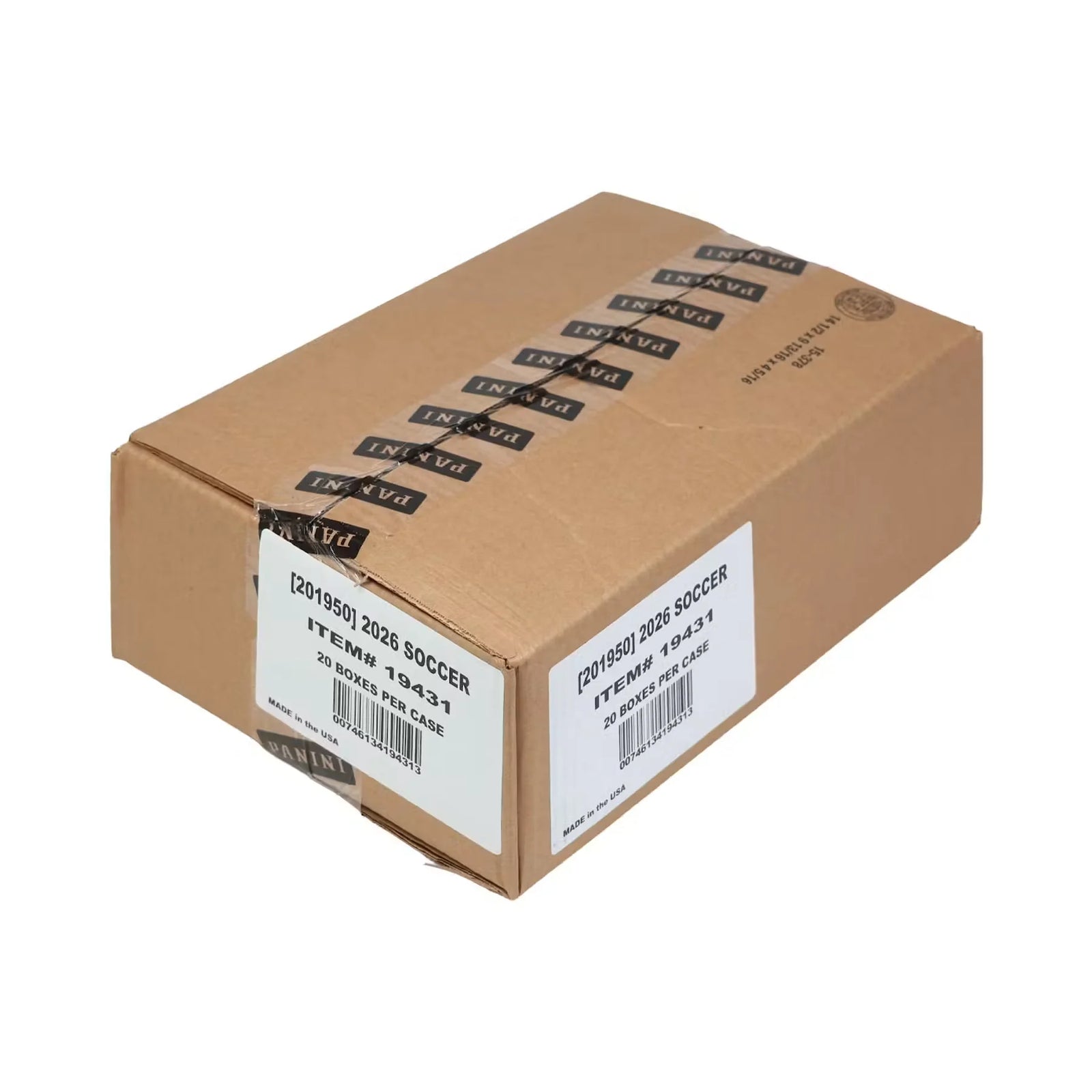 2026 Panini Prizm FIFA World Cup Soccer Choice 20-Box Case (Ships Sealed Only)
