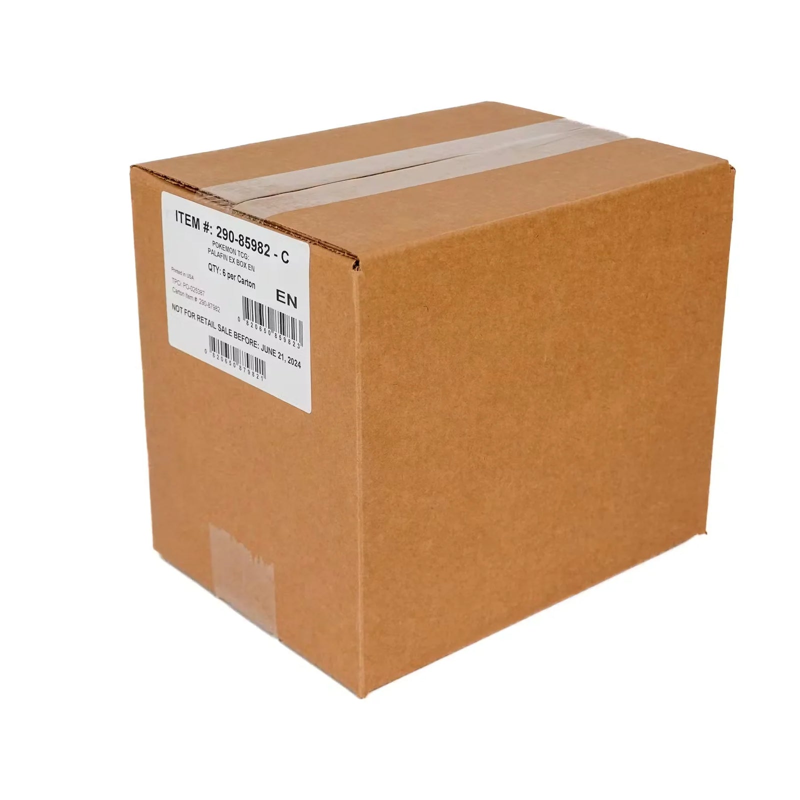Pokemon Palafin ex 6-Box Case | Sealed TCG (Ships Sealed Only)