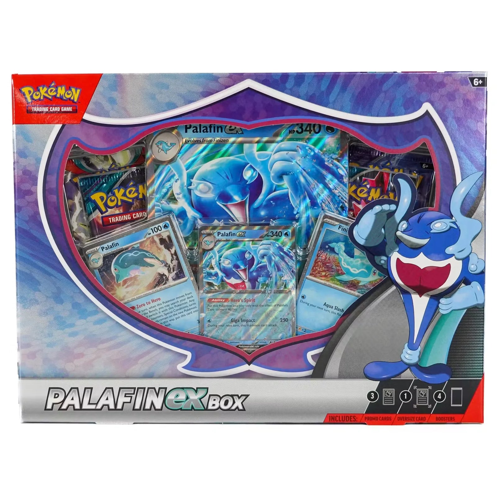 Pokemon Palafin ex 6-Box Case | Sealed TCG (Ships Sealed Only)
