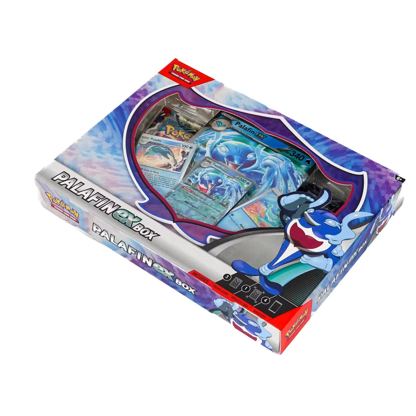 Pokemon Palafin ex 6-Box Case | Sealed TCG (Ships Sealed Only)