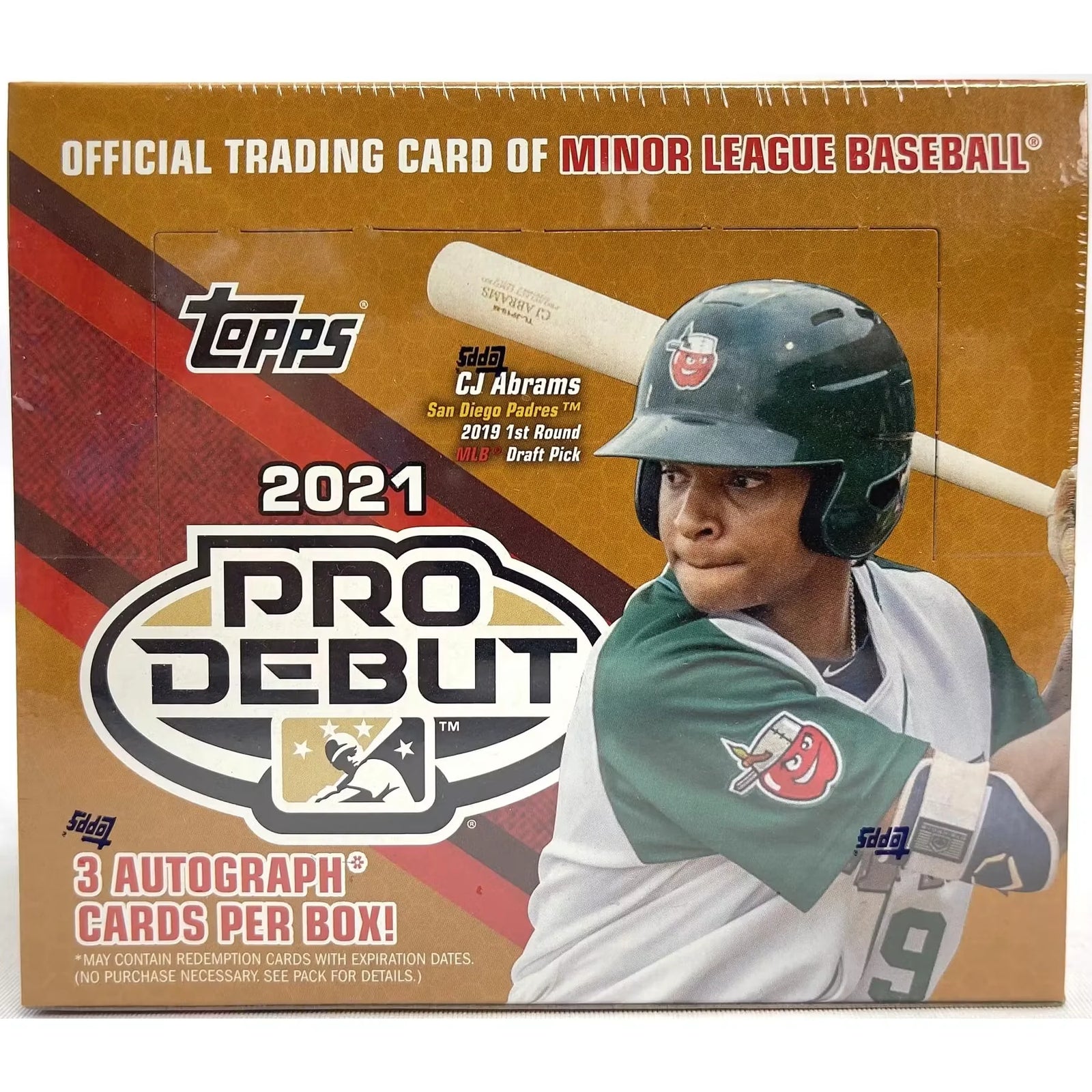 2021 Topps Pro Debut Baseball Hobby Jumbo 8-Box Case (Ships Sealed Only)
