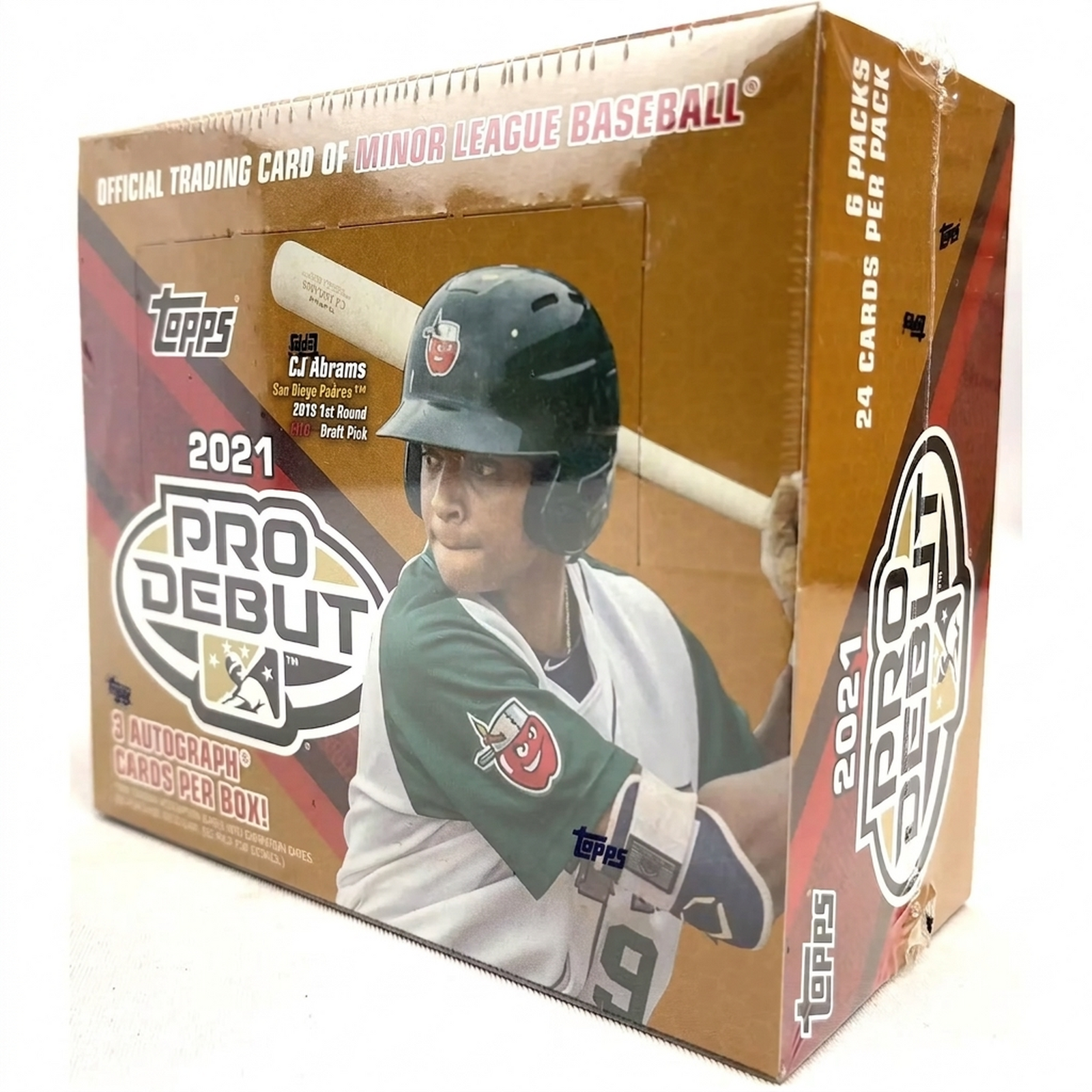 2021 Topps Pro Debut Baseball Hobby Jumbo 8-Box Case (Ships Sealed Only)