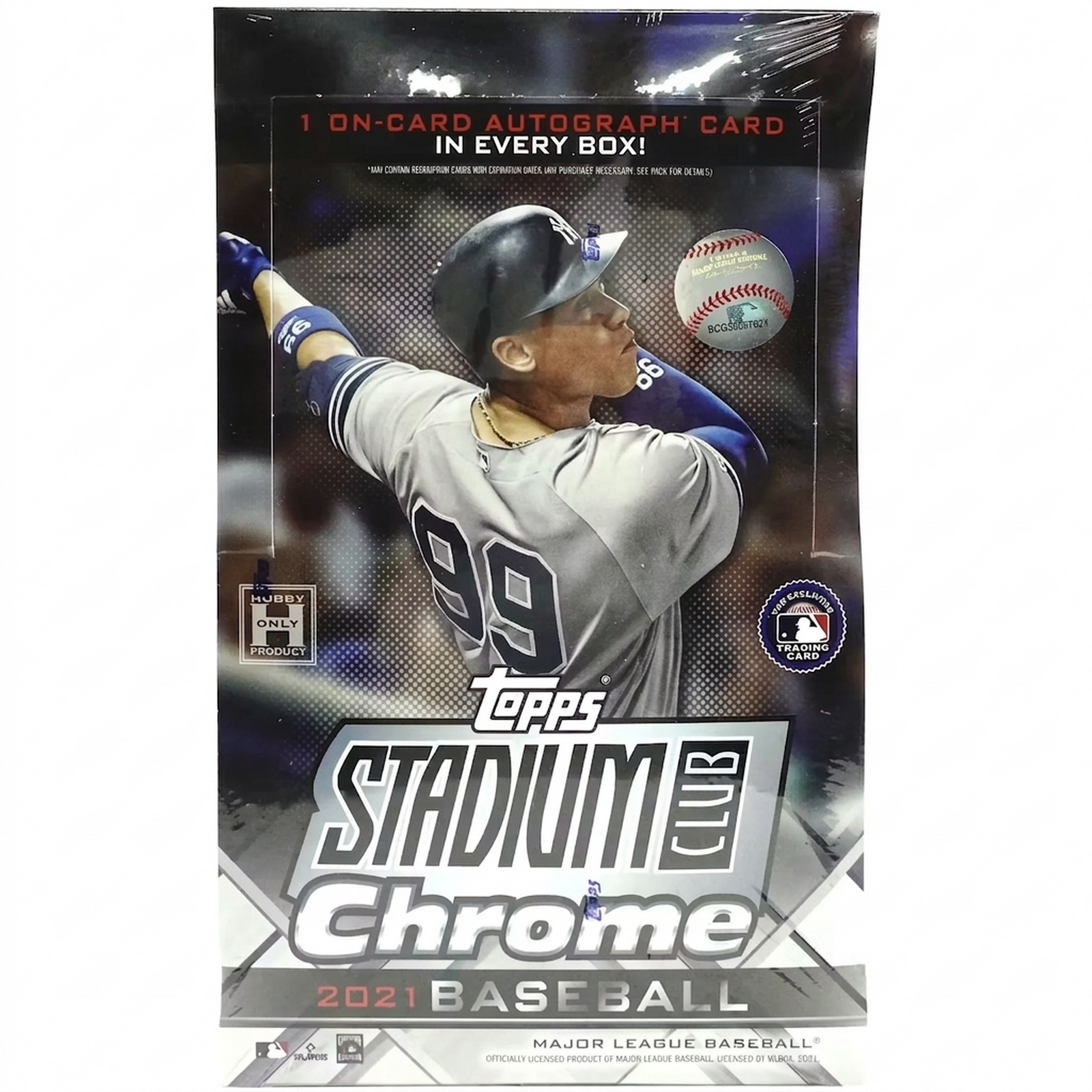 2021 Topps Stadium Club Chrome Baseball Hobby | 16-Box Case (Ships Sealed Only)