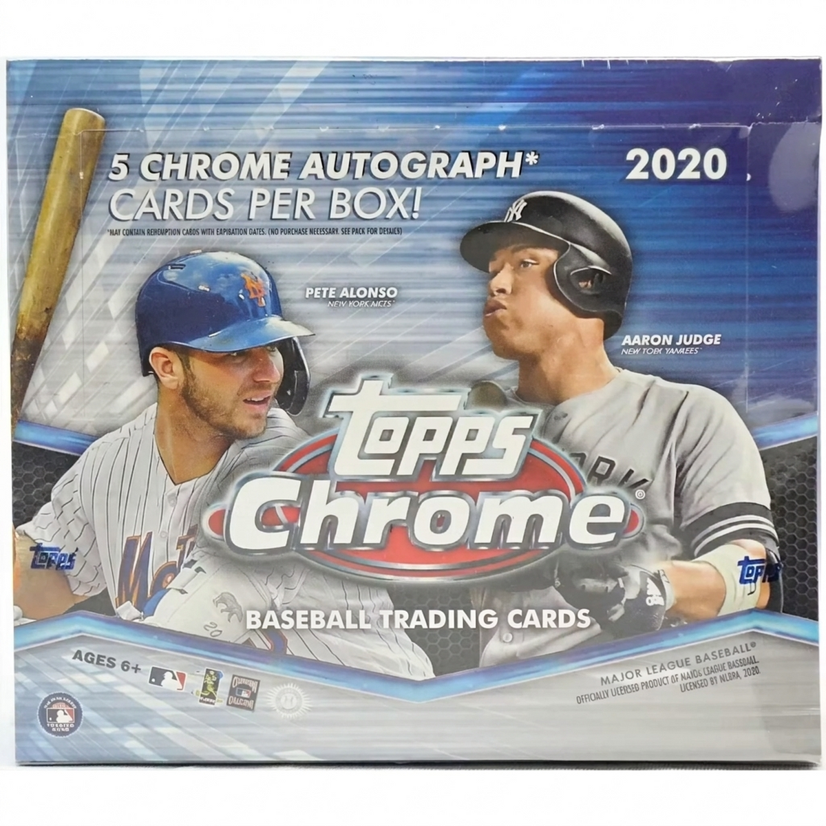 2020 Topps Chrome Baseball Hobby Jumbo 8-Box Case (Ships Sealed Only) | P2065166