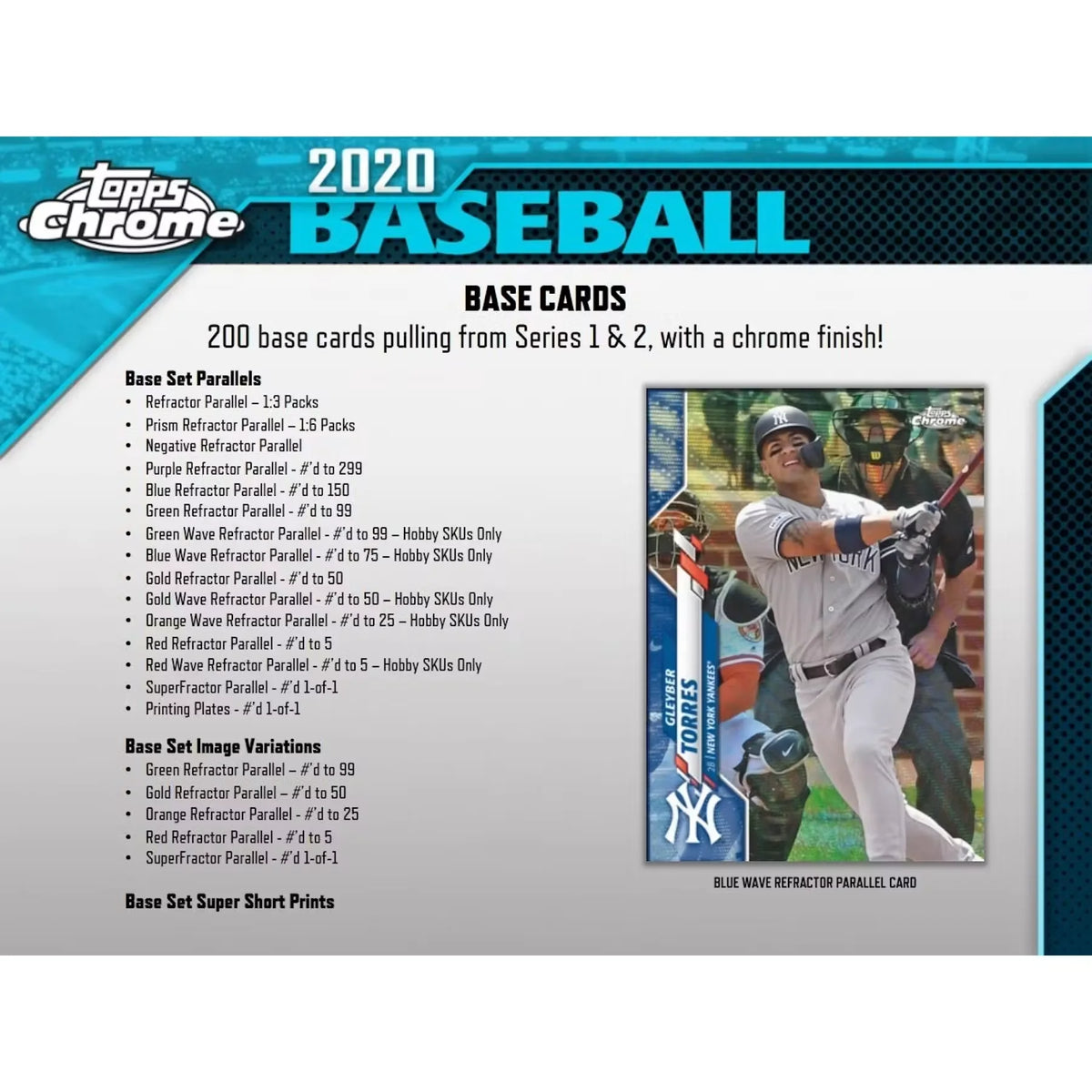 2020 Topps Chrome Baseball Hobby Jumbo 8-Box Case (Ships Sealed Only) | P2065166