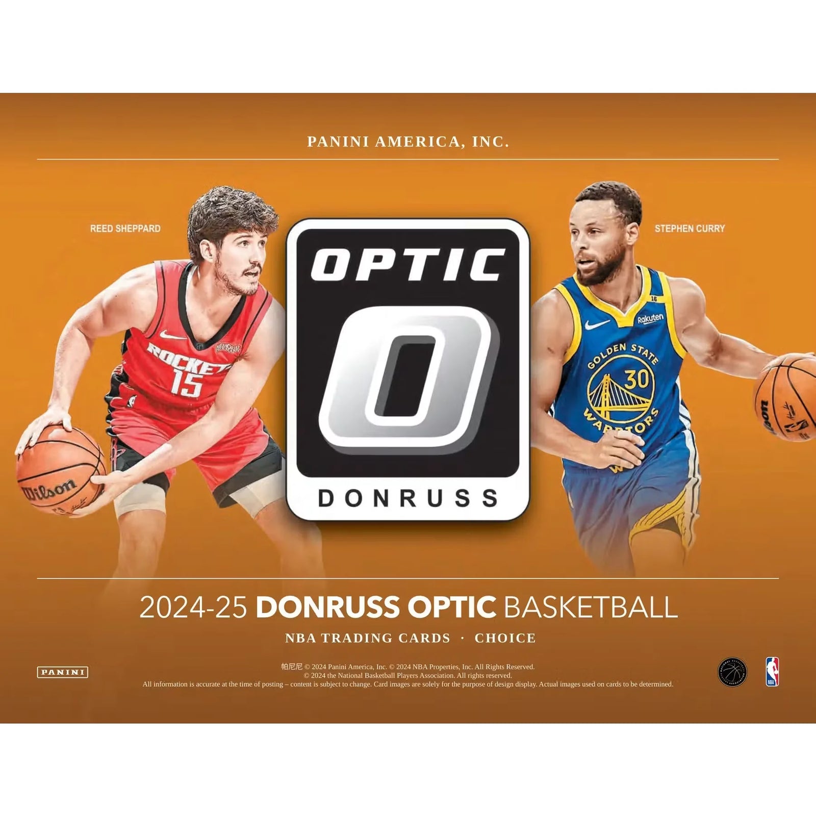 2024-25 Panini Donruss Optic Basketball Choice 20-Box Case (Ships Sealed Only)