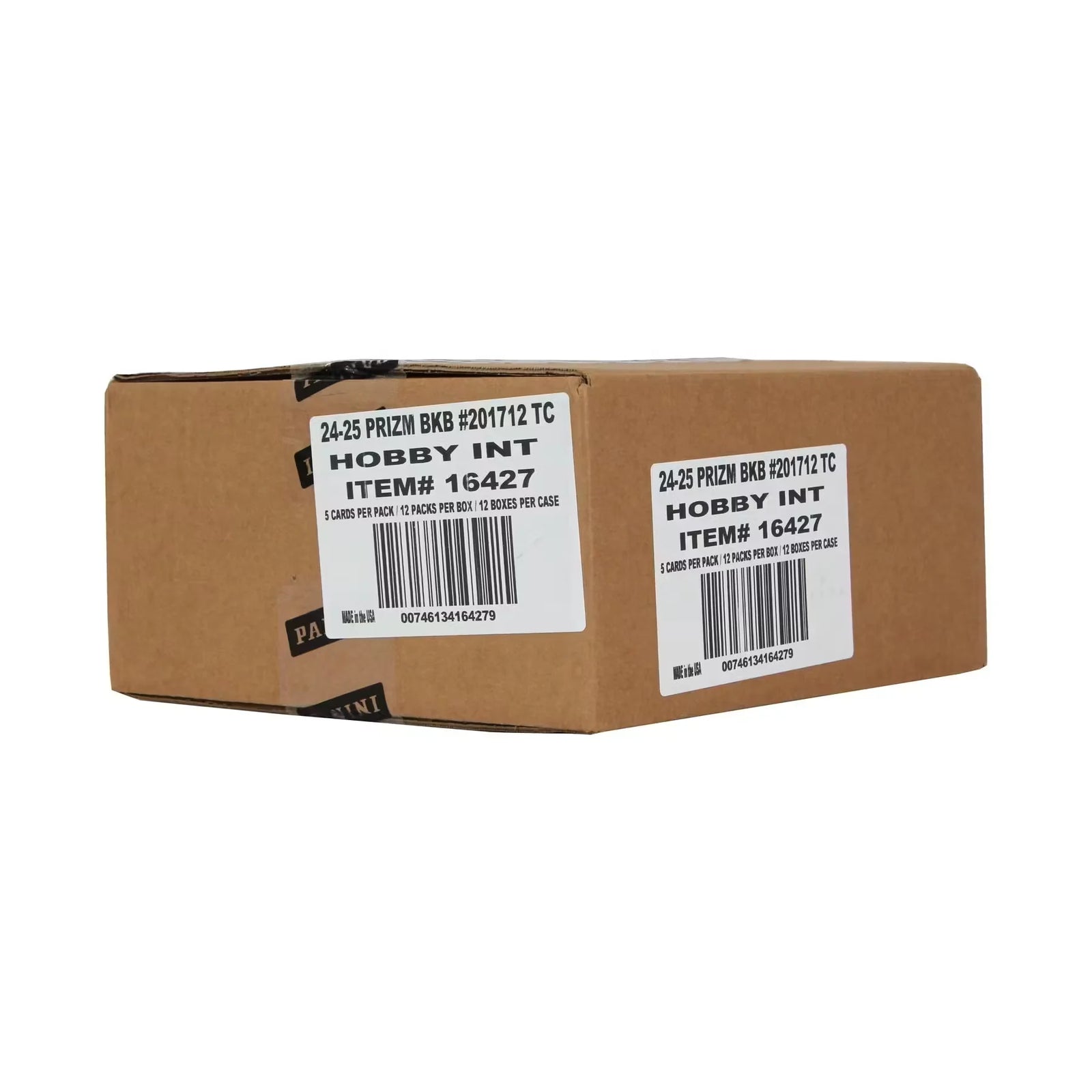 2024-25 Panini Prizm Basketball International Hobby 12-Box Case (Ships Sealed Only)
