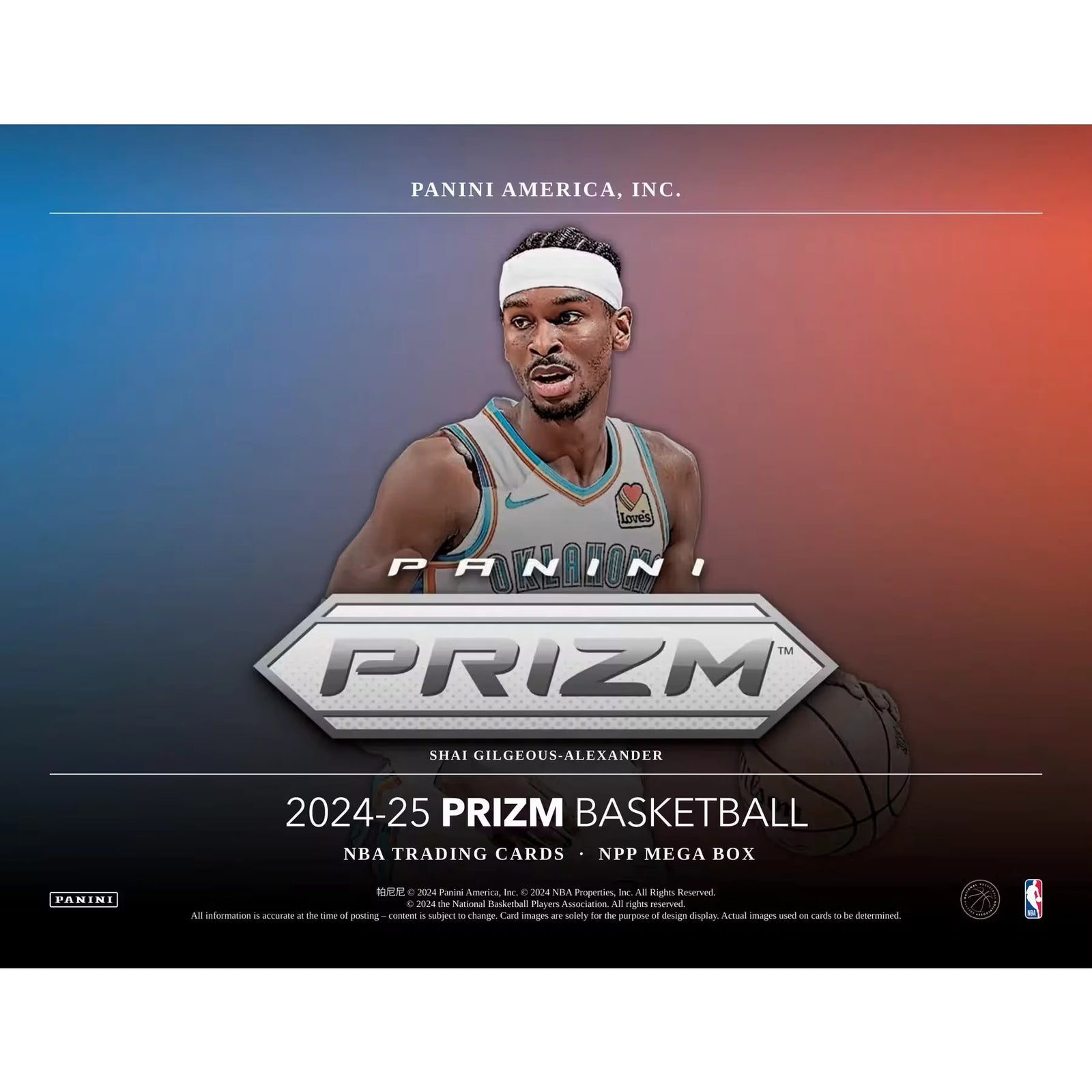 2024-25 Panini Prizm Basketball Mega 20-Box Case (Pink Ice Prizms!) (Ships Sealed Only) - D