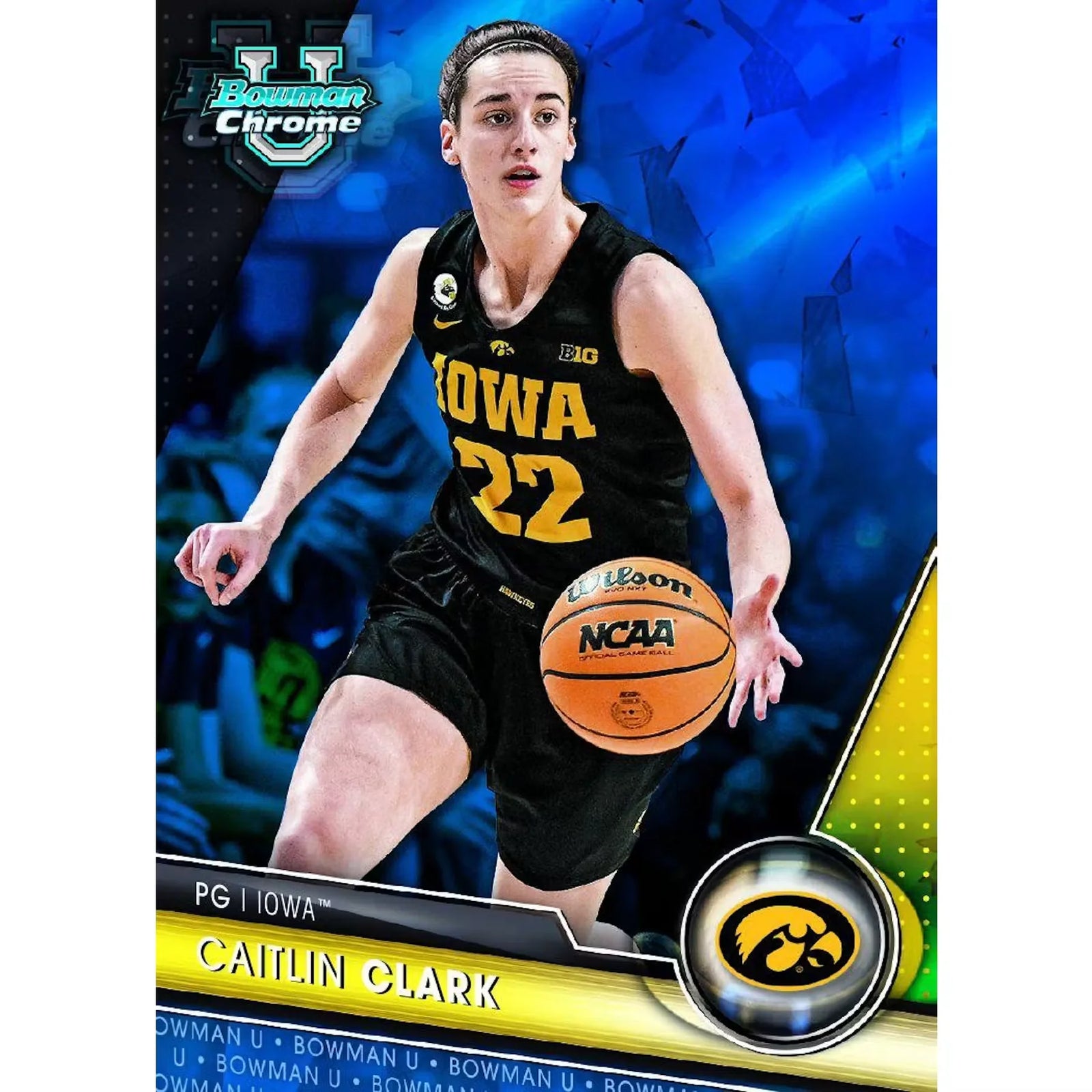 2023-24 Bowman University Chrome Basketball Sapphire Edition 10-Box Case (Ships Sealed Only)