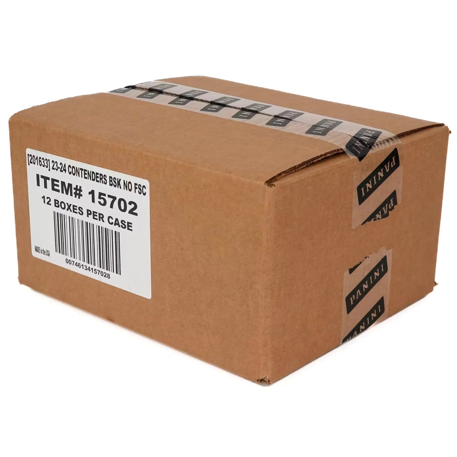 2023-24 Panini Contenders Basketball Hobby 12-Box Case (Ships Sealed Only)