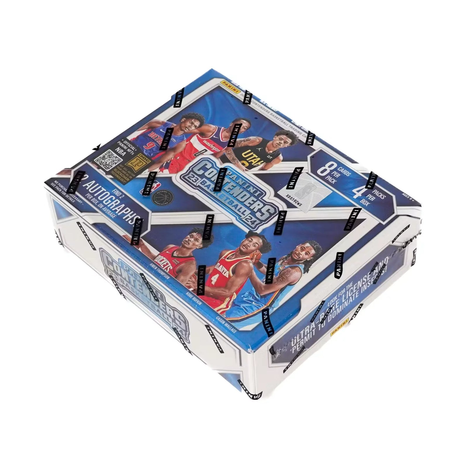 2023-24 Panini Contenders Basketball Hobby 12-Box Case (Ships Sealed Only)