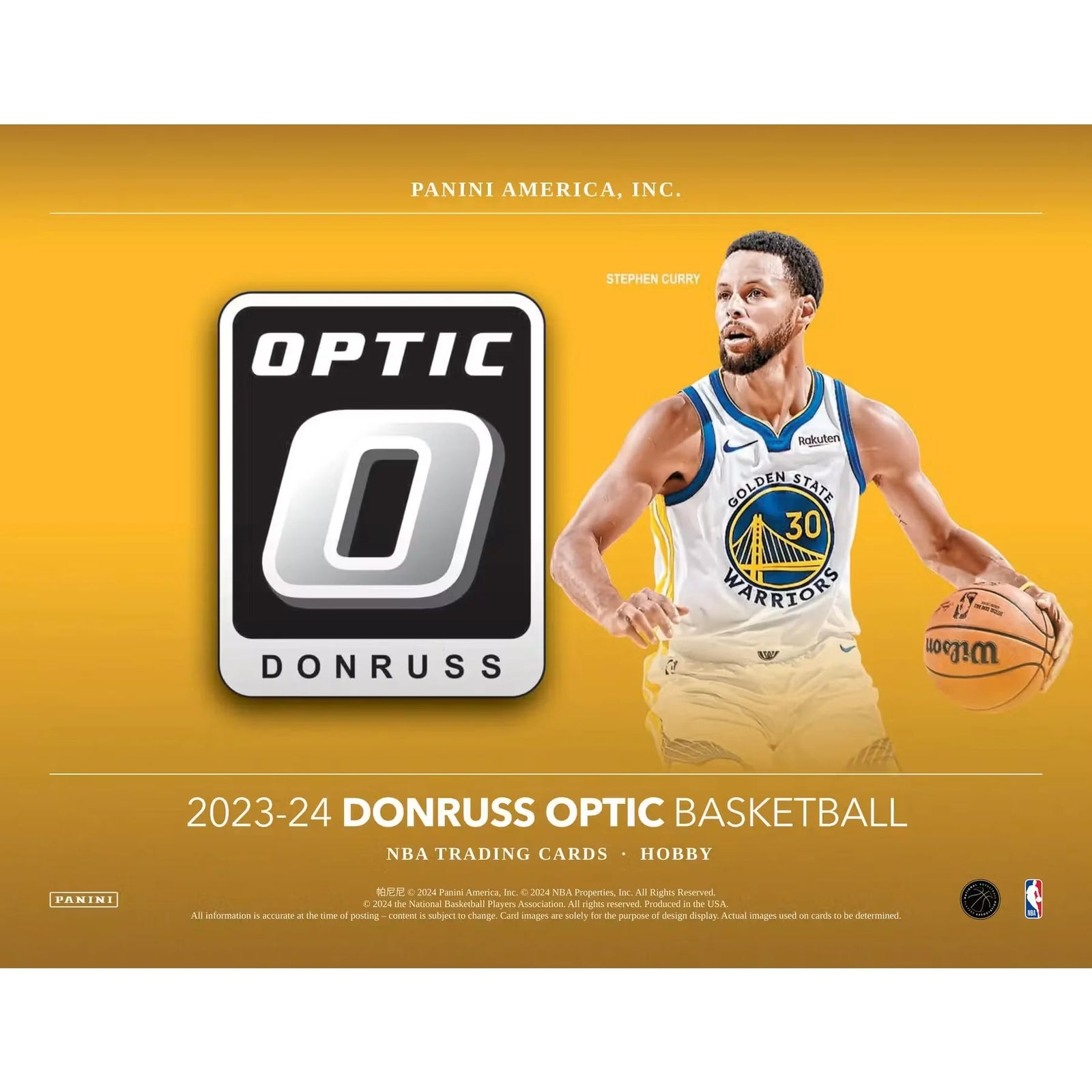 2023-24 Panini Donruss Optic Basketball Hobby 12-Box Case (Ships Sealed Only)