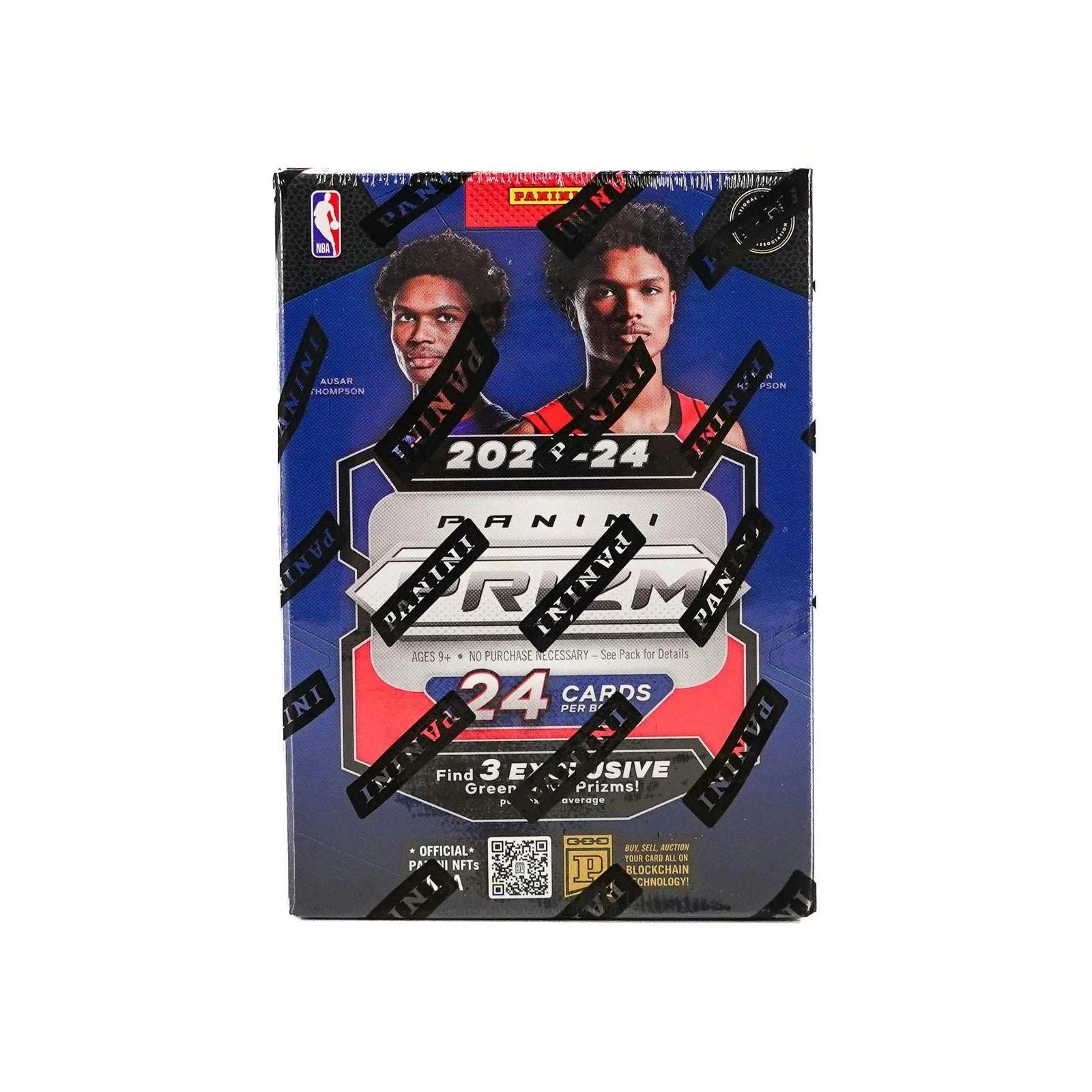 2023-24 Panini Prizm Basketball Blaster Hobby 20-Box Case (Green Wave Prizms!) (Ships Sealed Only) - D