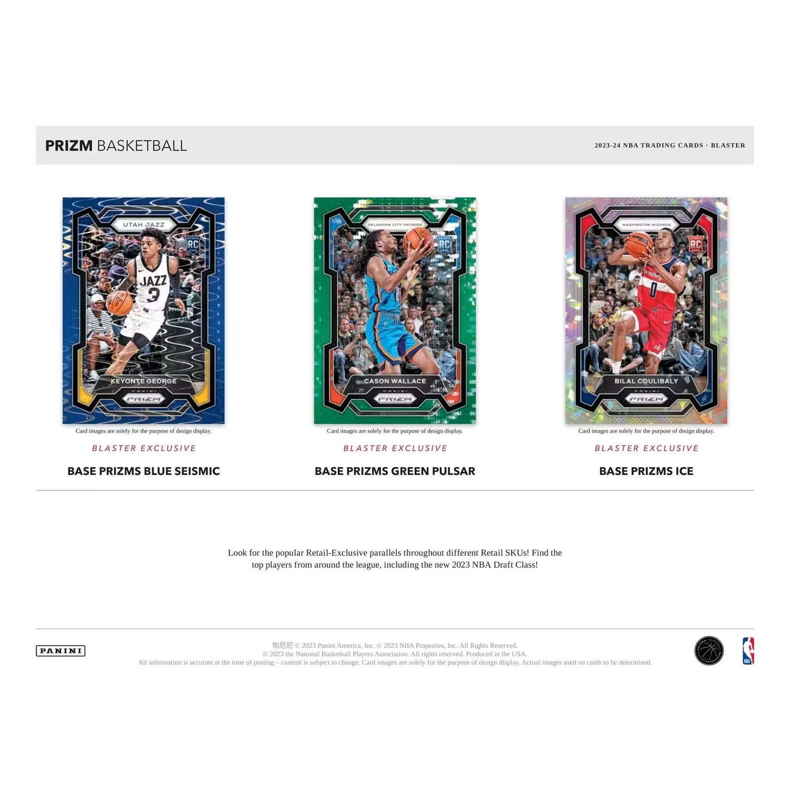 2023-24 Panini Prizm Basketball Blaster Hobby 20-Box Case (Green Wave Prizms!) (Ships Sealed Only) - D