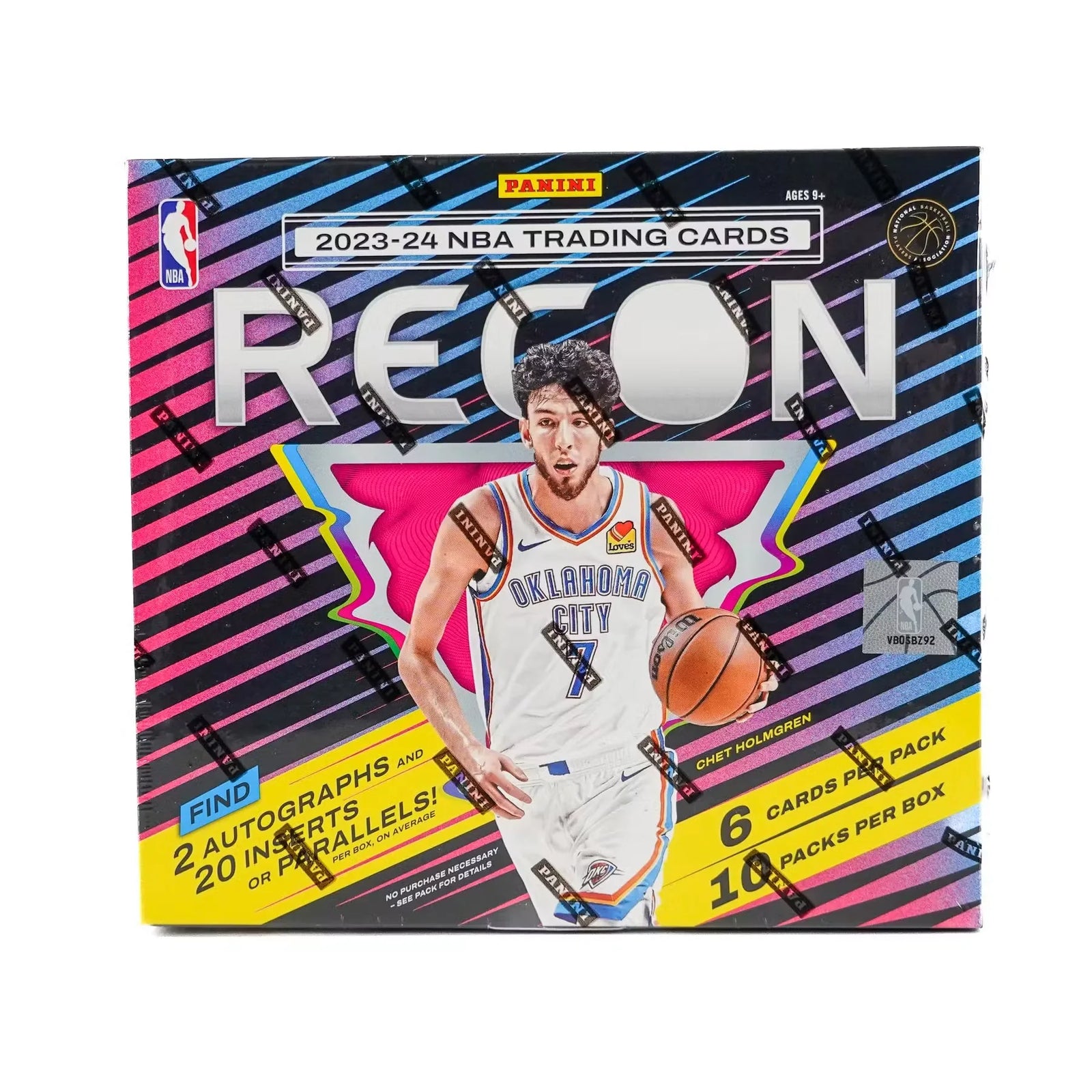 2023-24 Panini Recon Basketball Hobby 12-Box Case (Ships Sealed Only) - D