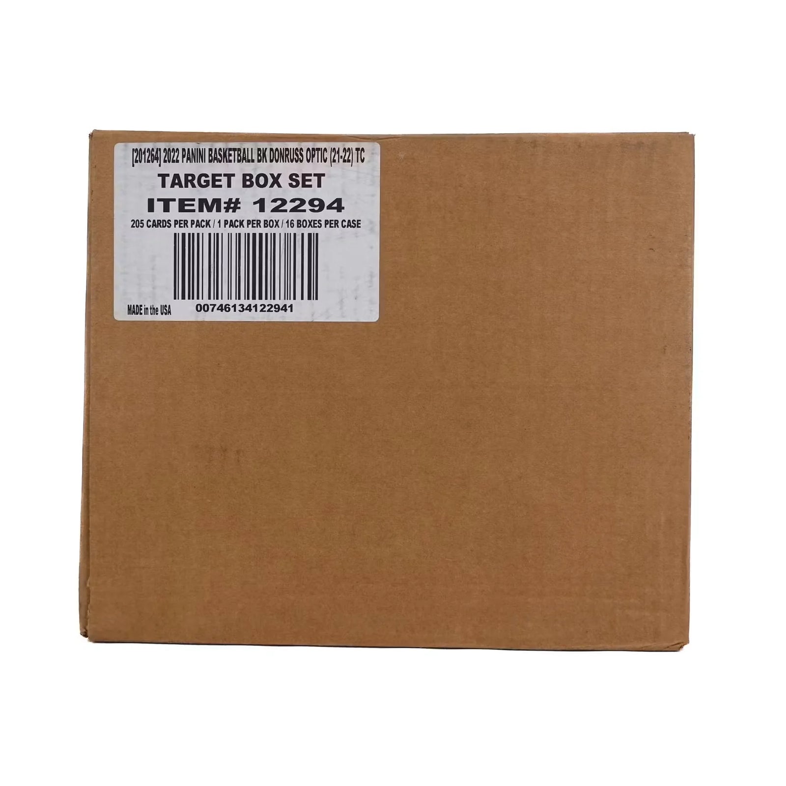 2021-22 Panini Donruss Optic Basketball Factory Set Case | 16 Boxes (Ships Sealed Only)