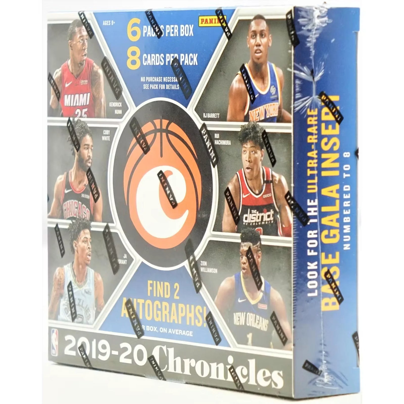 2019-20 Panini Chronicles Basketball Hobby 12-Box Case (Ships Sealed Only) - D