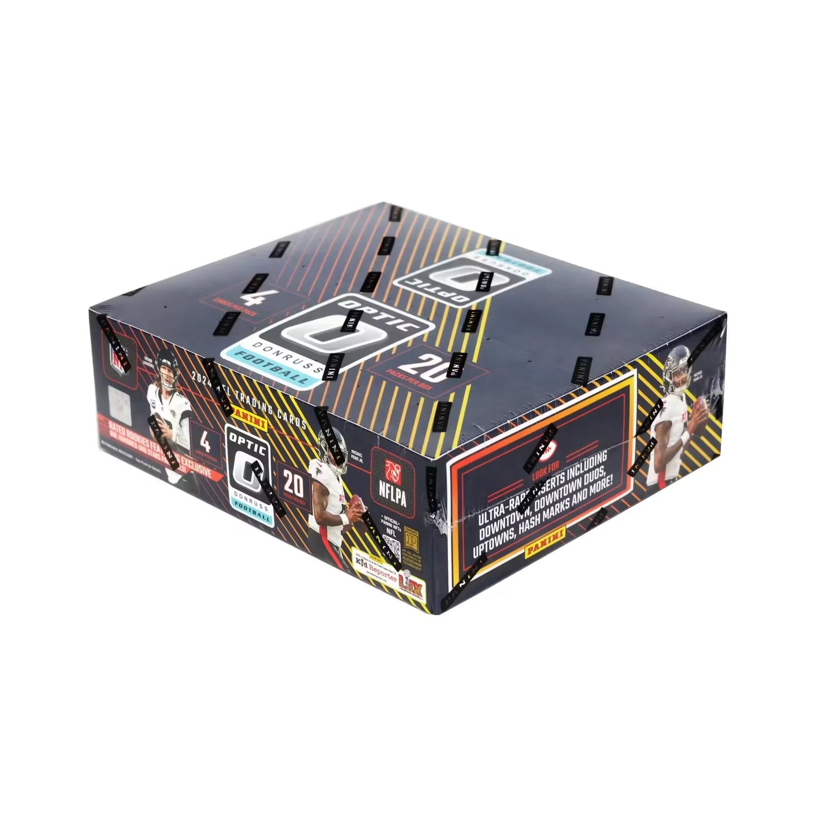 2024 Panini Donruss Optic Football 20-Pack Retail 24-Box Case (Ships Sealed Only) - D